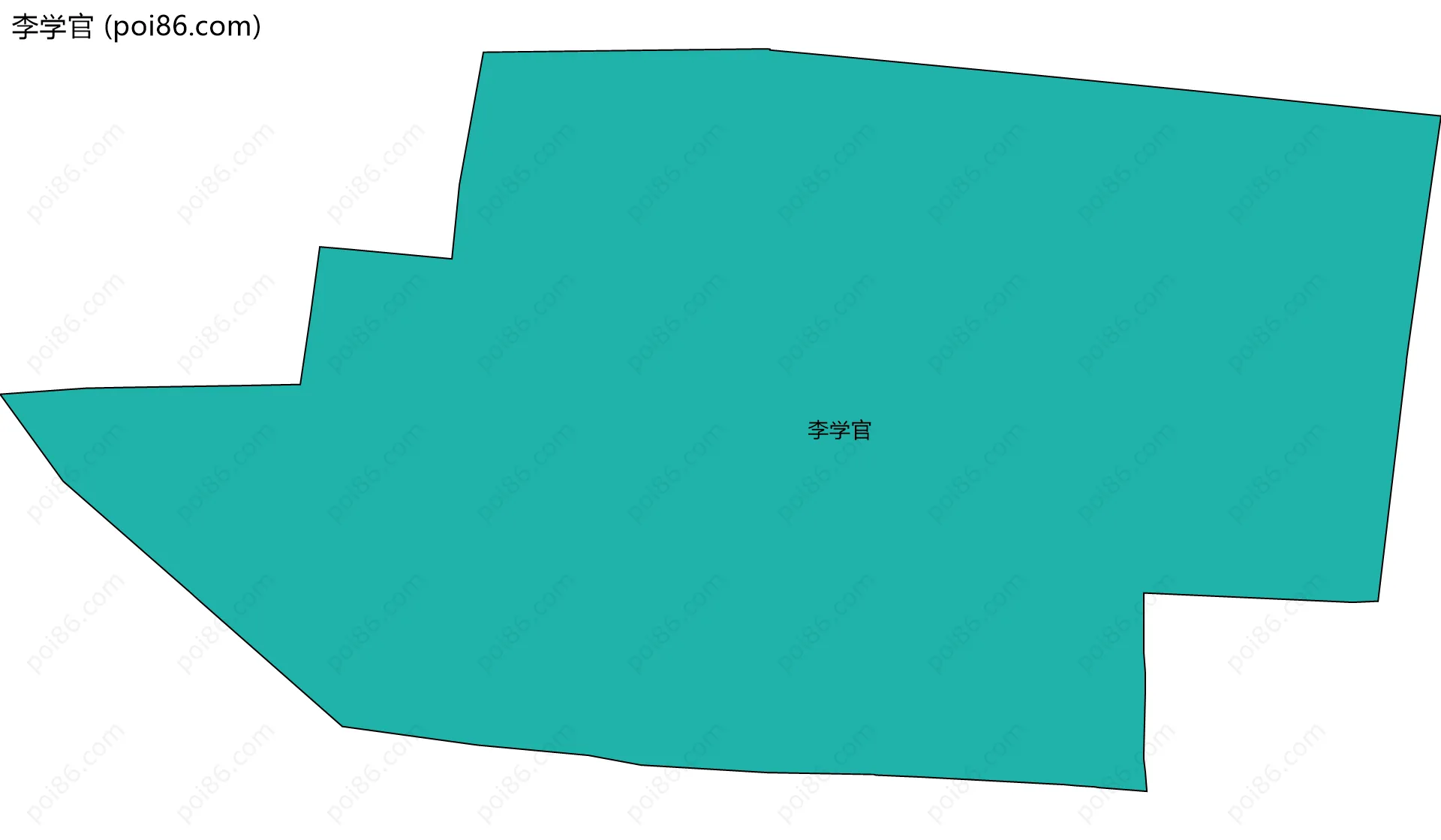 李学官边界地图