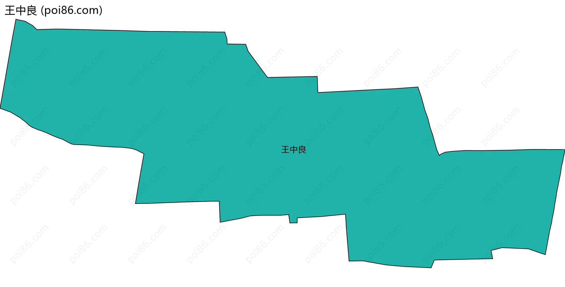 王中良边界地图