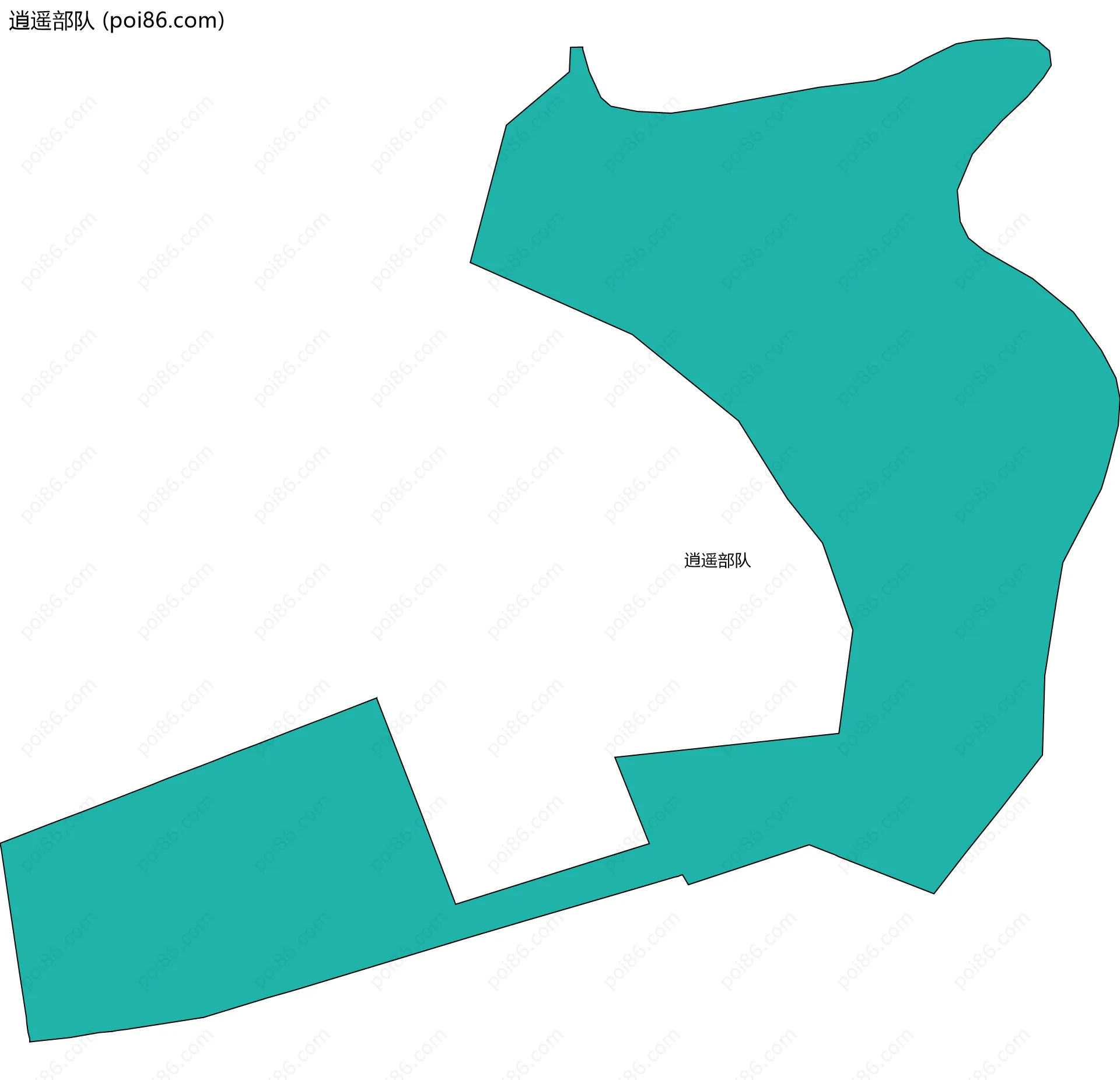 逍遥部队边界地图