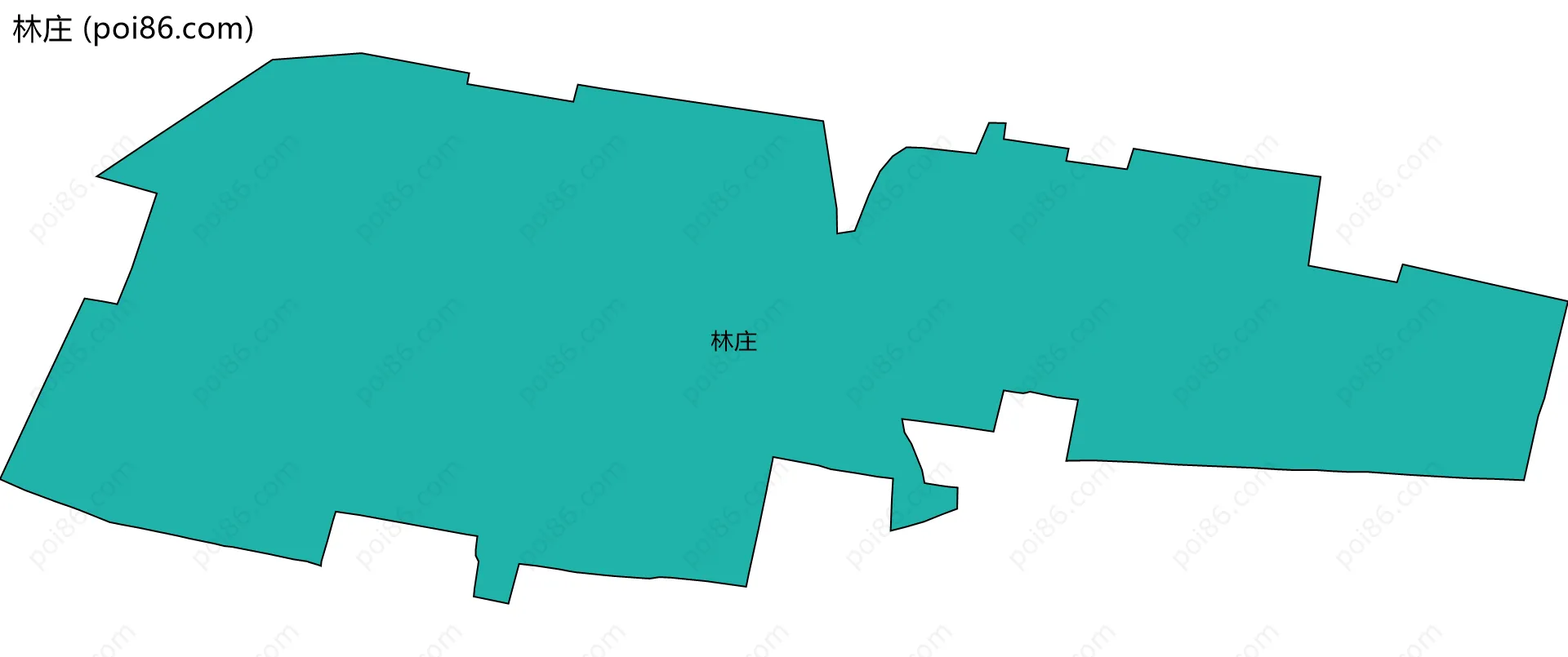 林庄边界地图