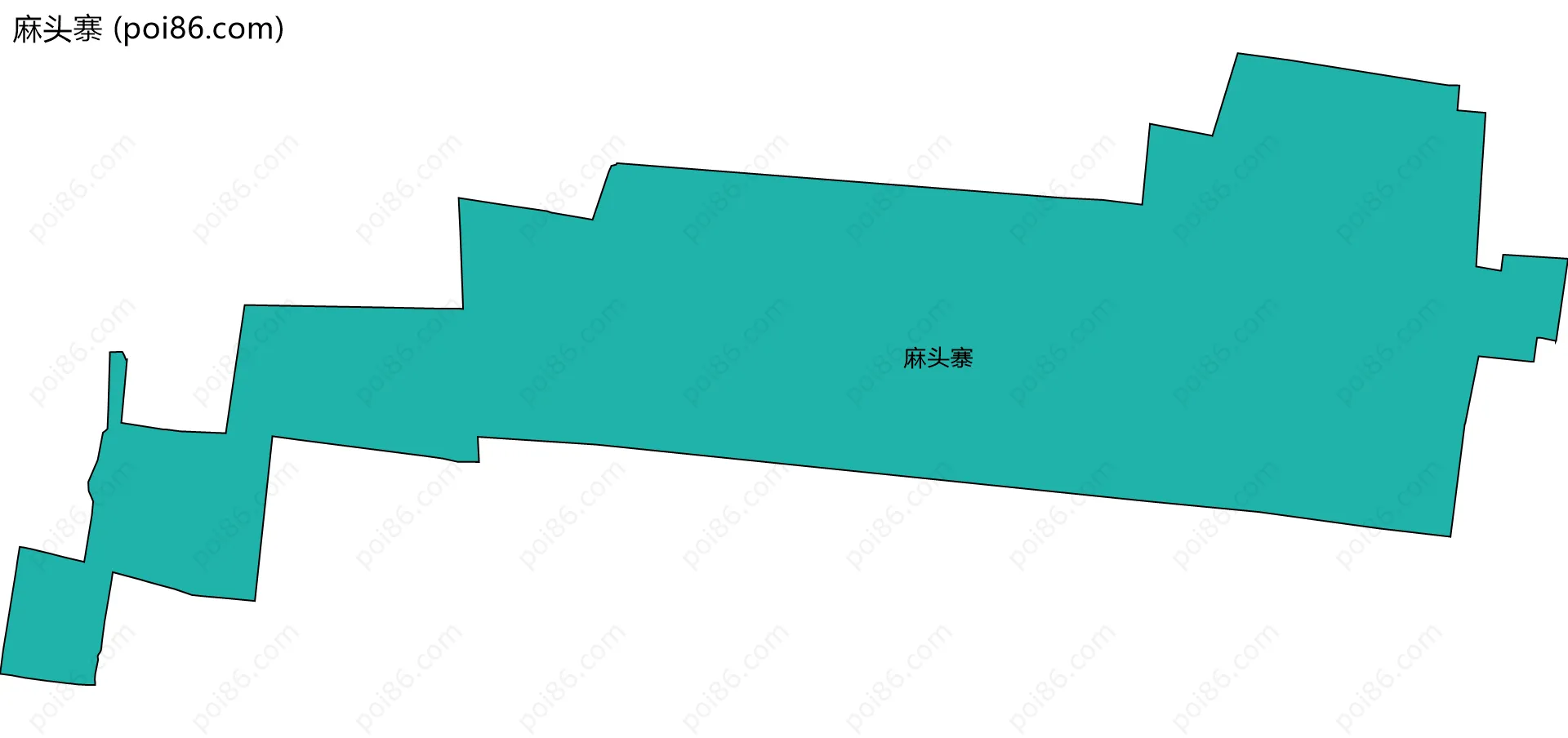 麻头寨边界地图