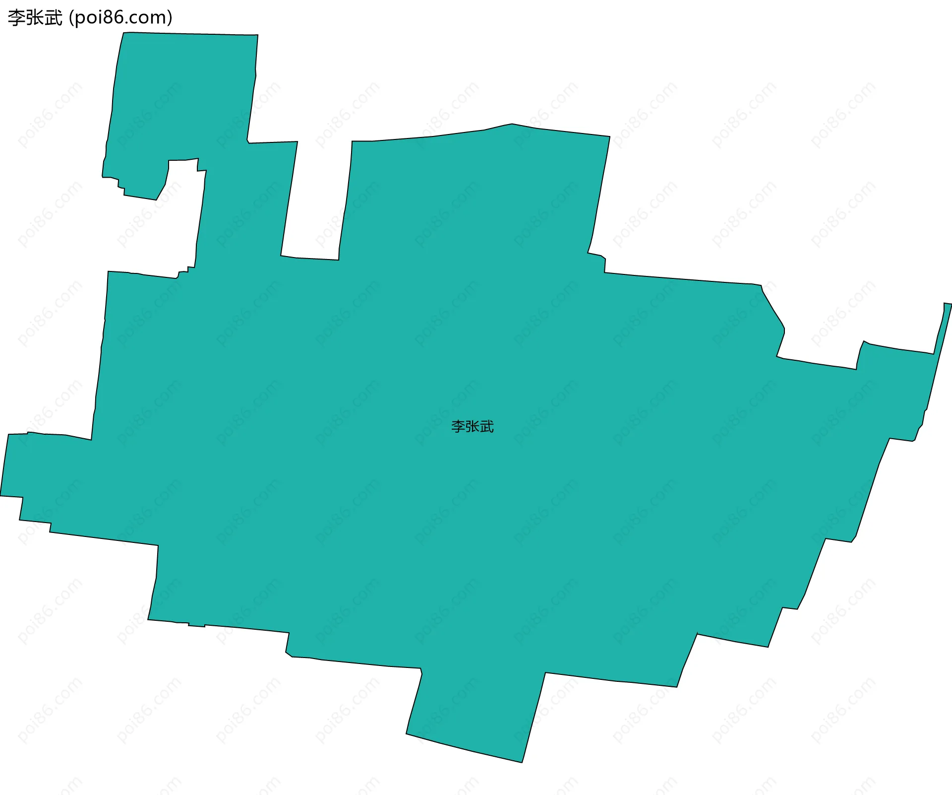 李张武边界地图