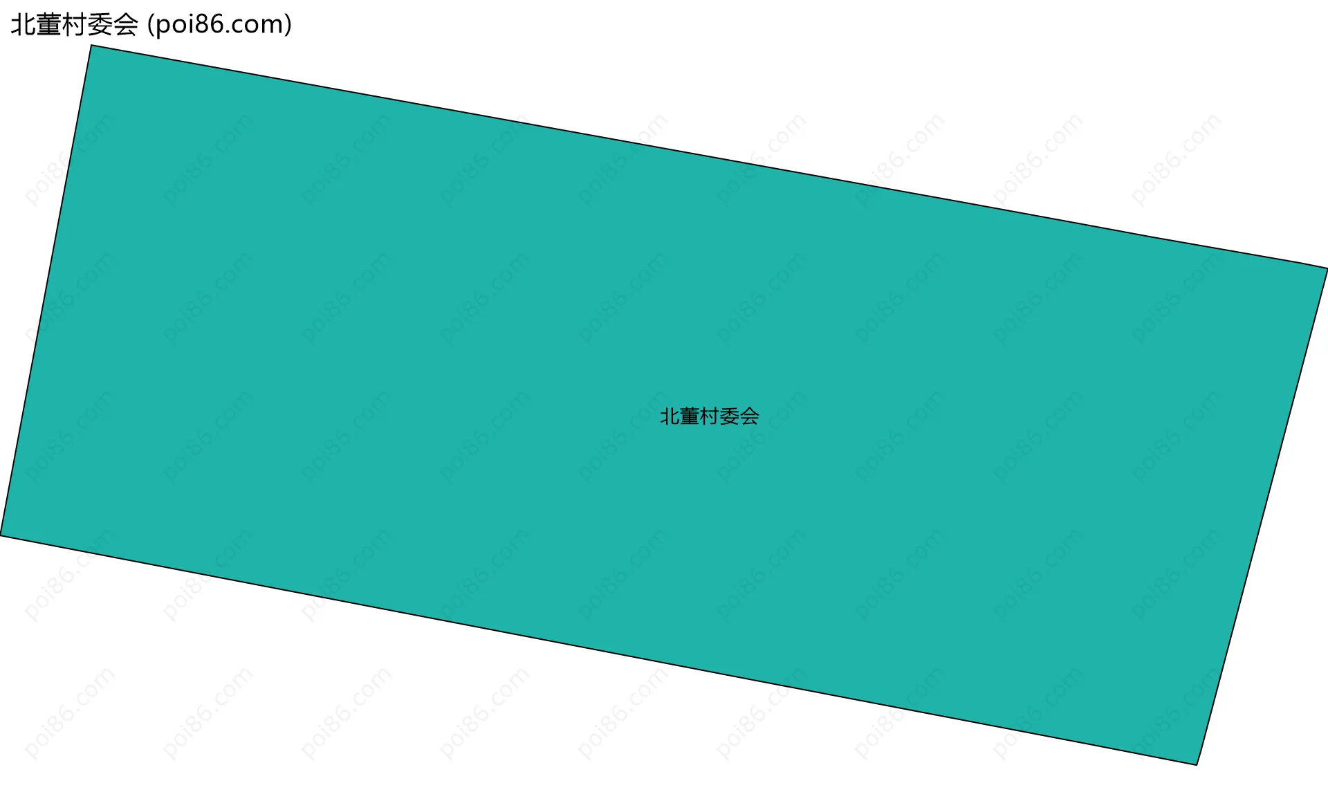 北董村委会边界地图