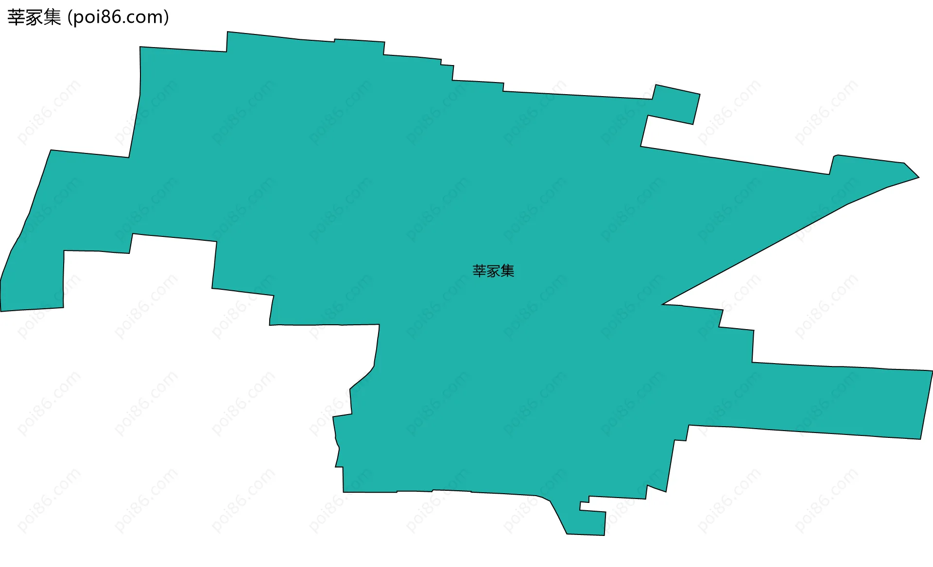 莘冢集边界地图