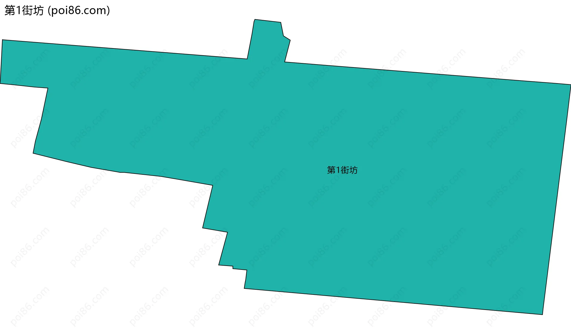 第1街坊边界地图