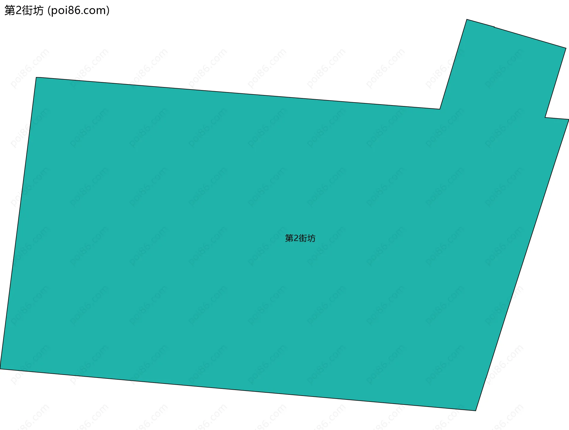 第2街坊边界地图