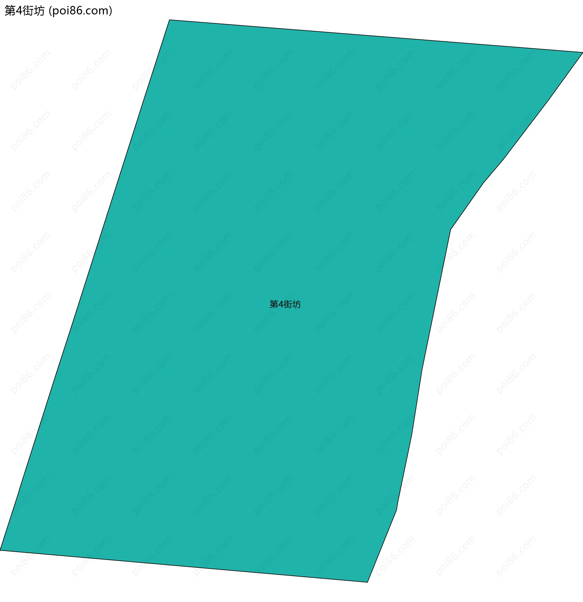 第4街坊边界地图