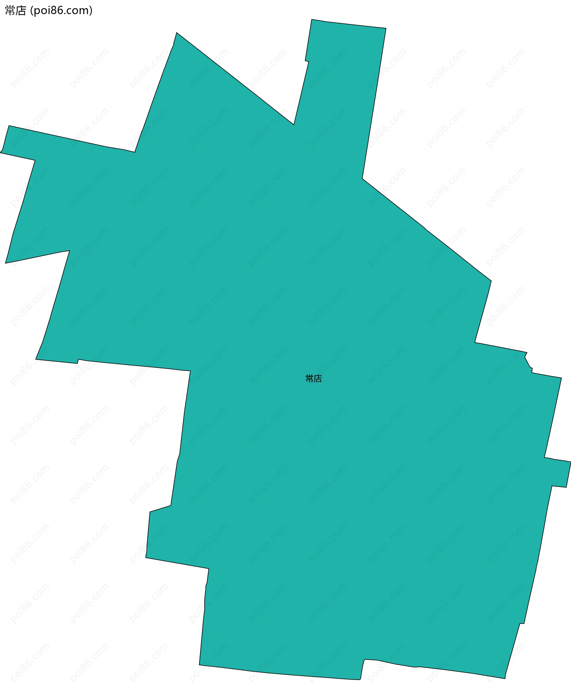 常店边界地图