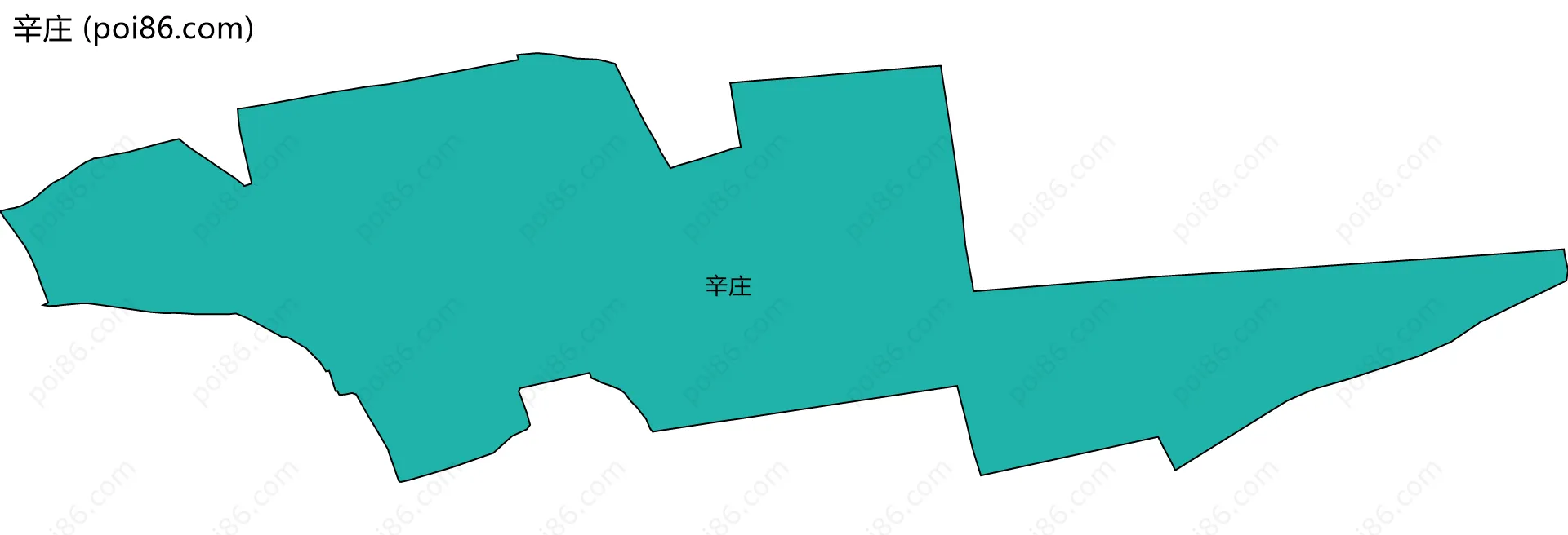 辛庄边界地图