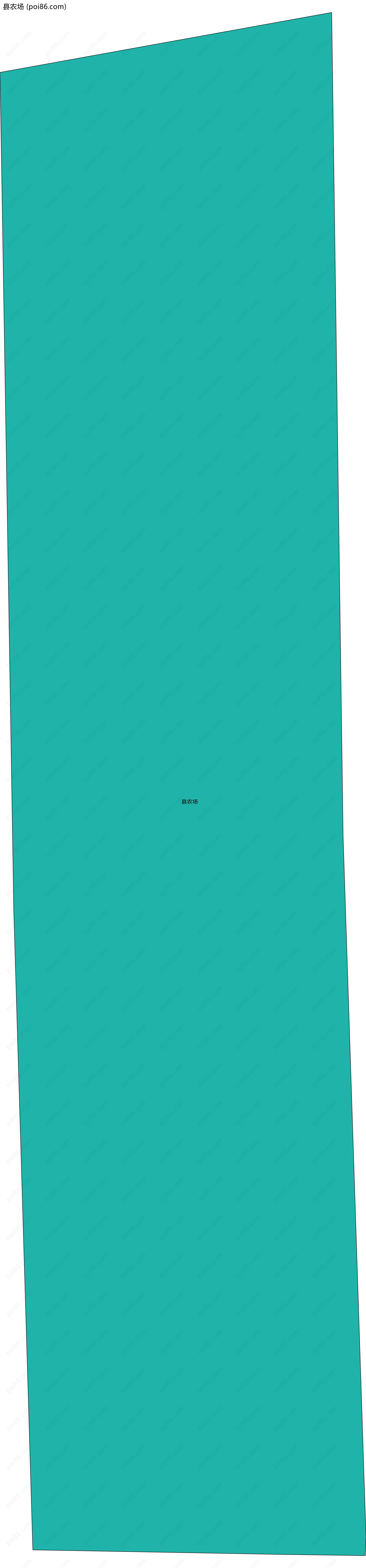 县农场边界地图