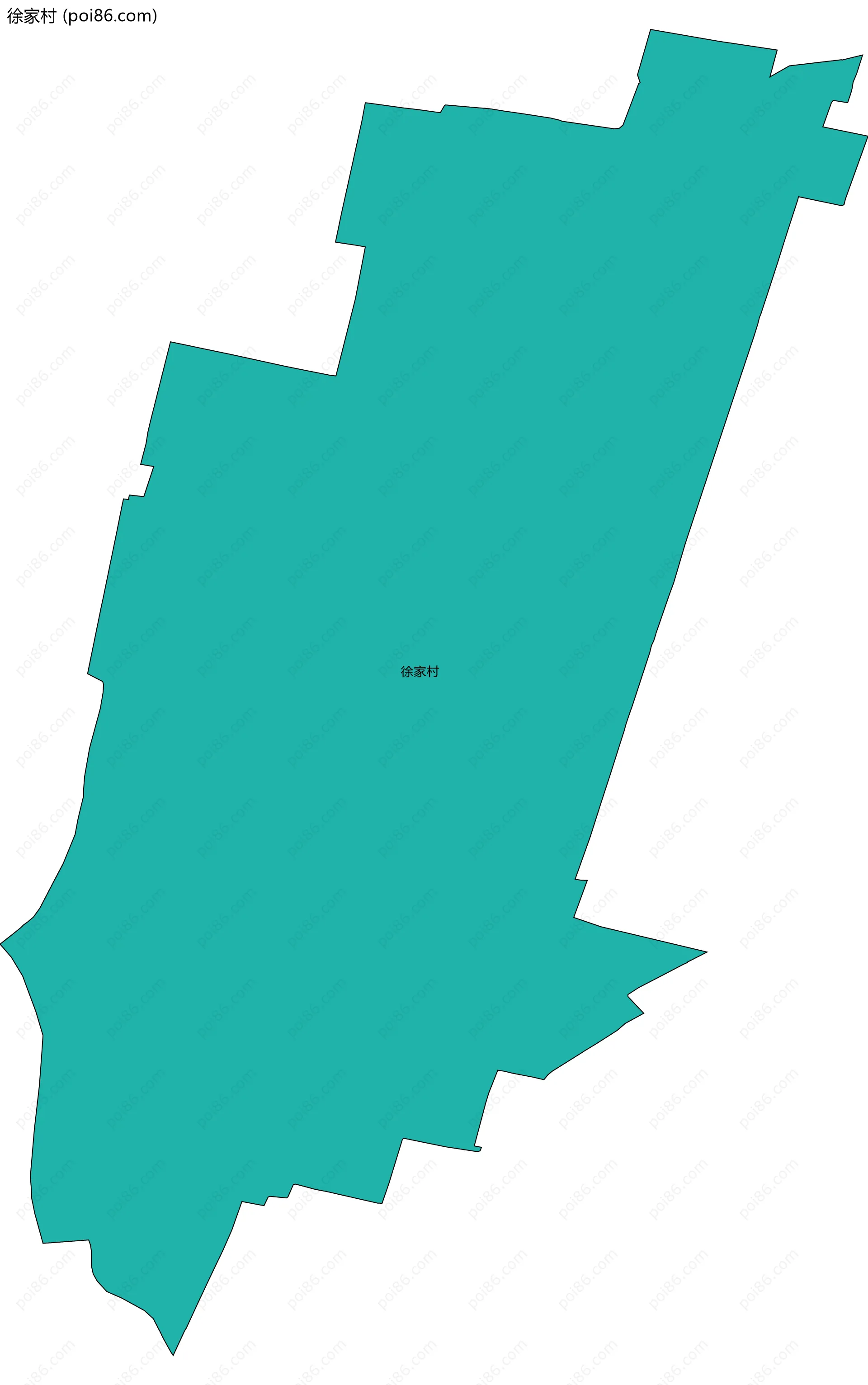 徐家村边界地图