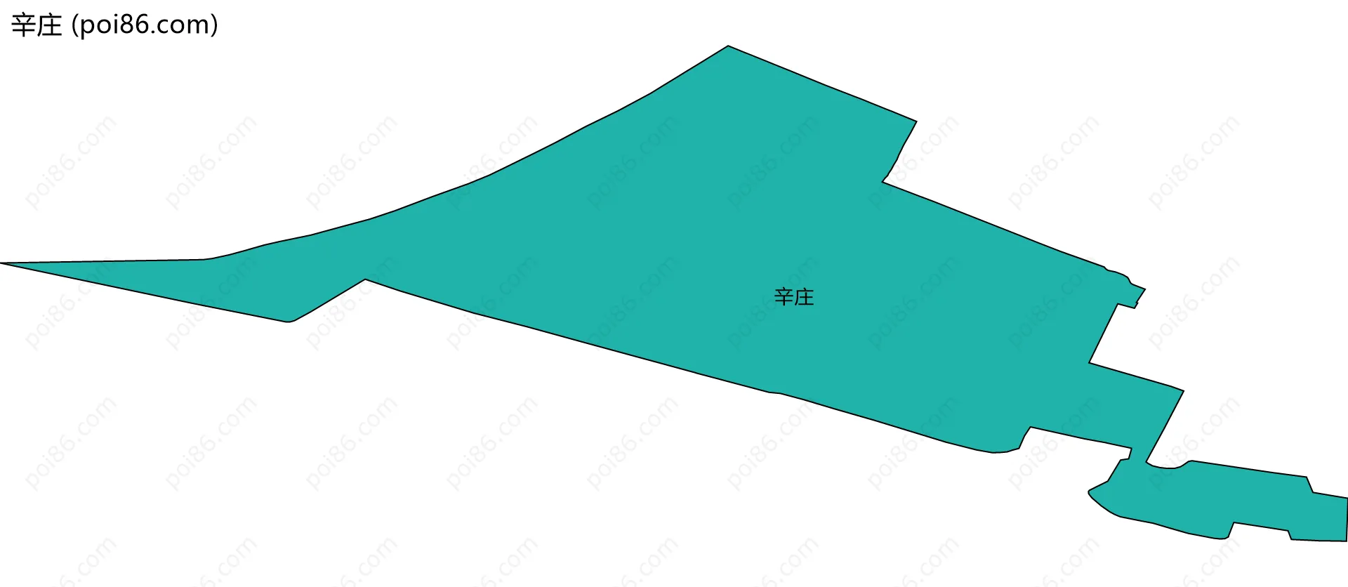 辛庄边界地图