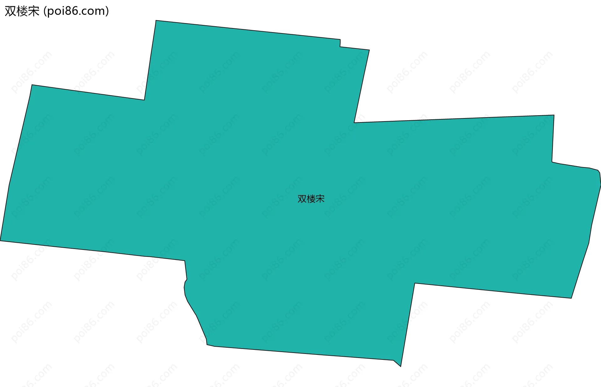 双楼宋边界地图
