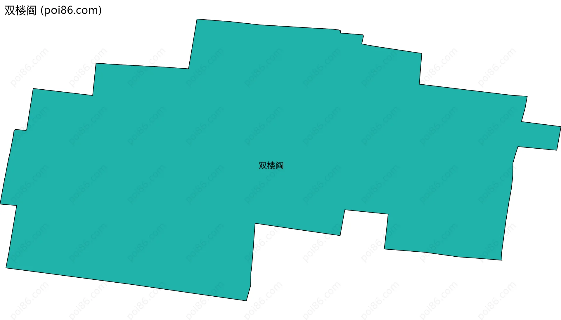 双楼阎边界地图