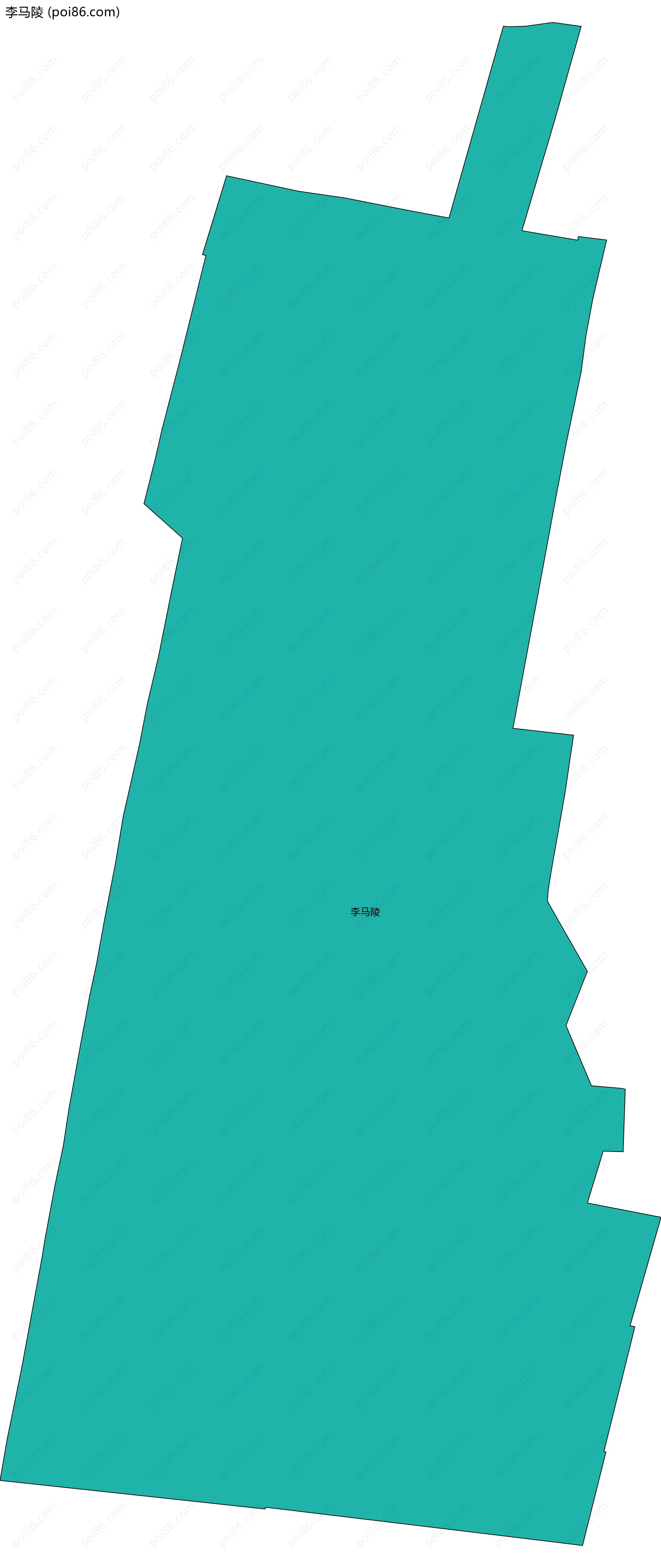 李马陵边界地图