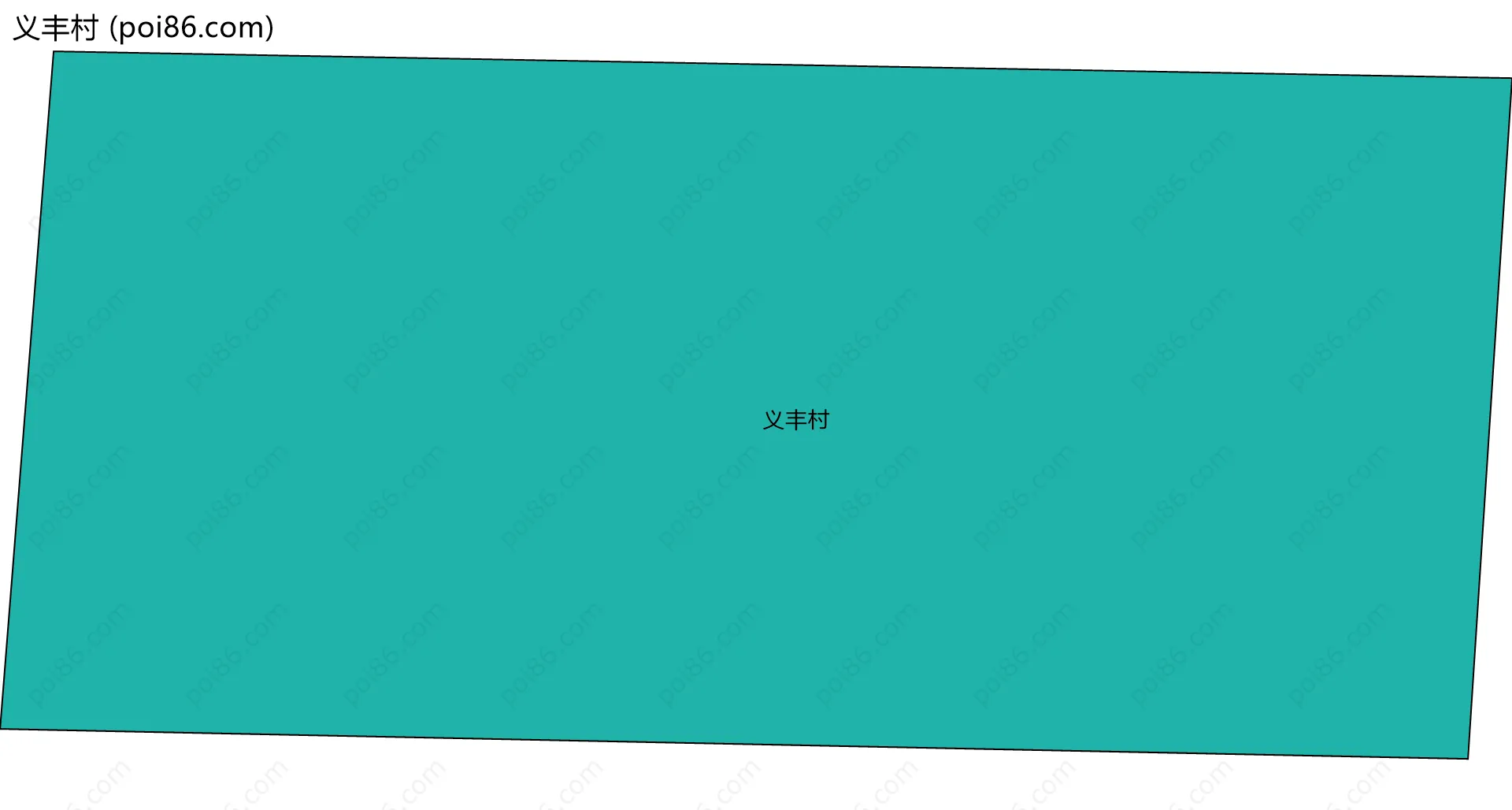 义丰村边界地图