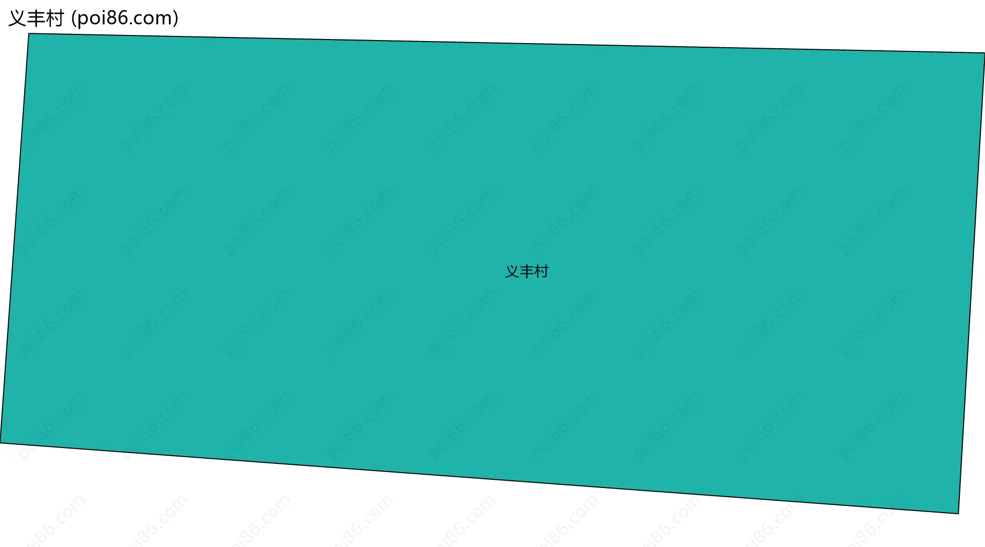 义丰村边界地图