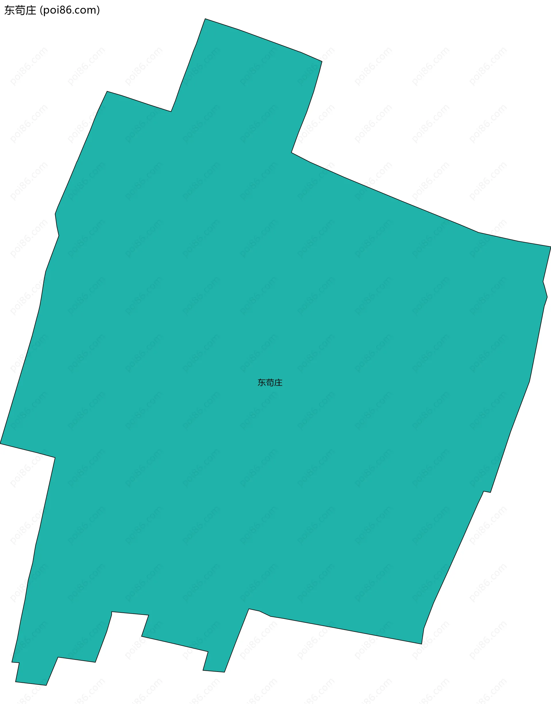 东苟庄边界地图