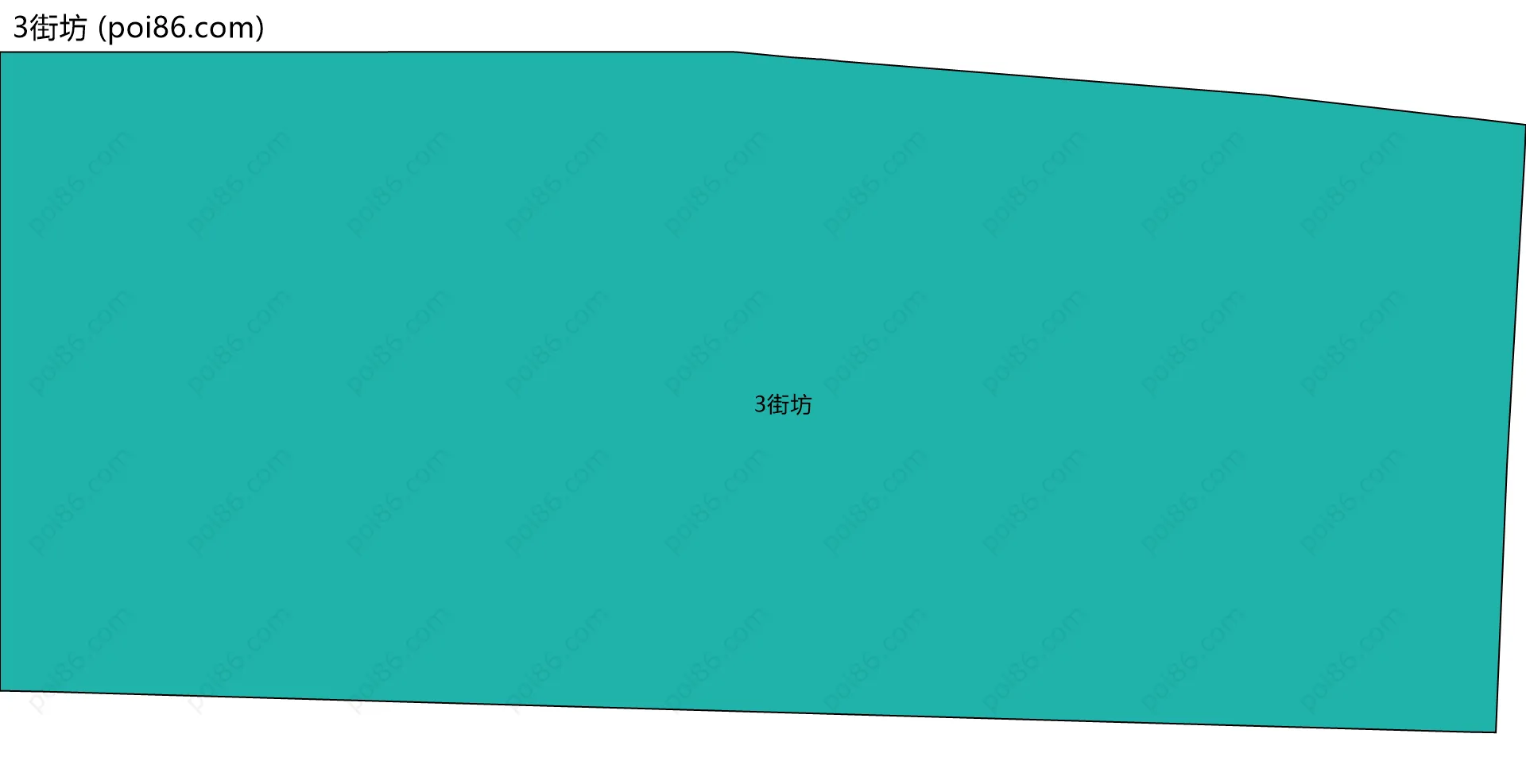 3街坊边界地图