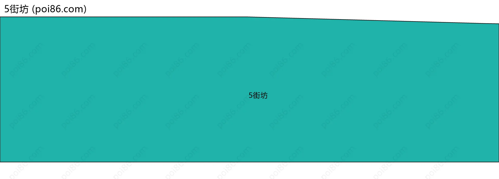 5街坊边界地图