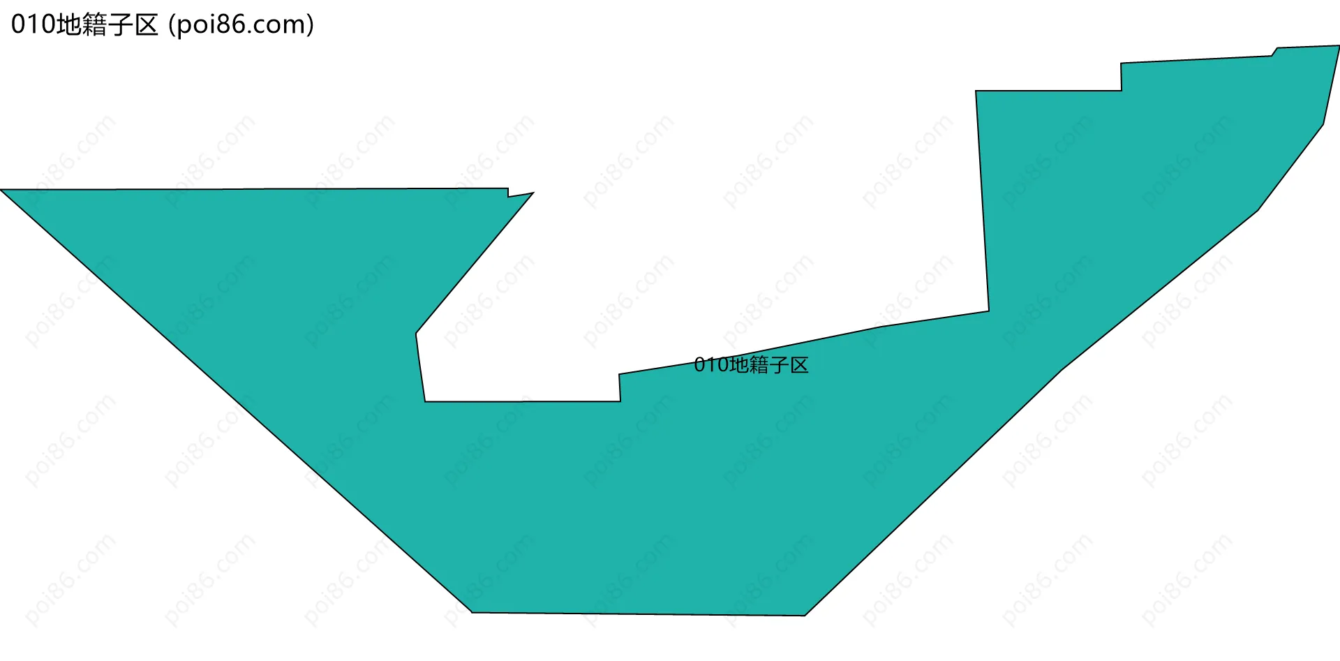 010地籍子区边界地图