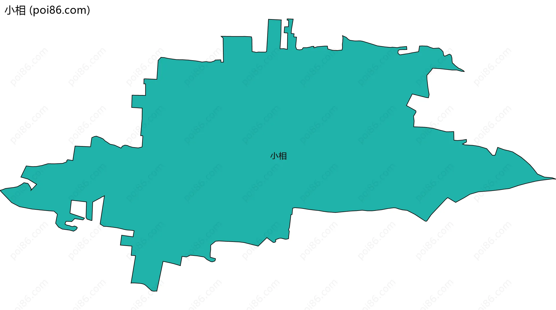 小相边界地图