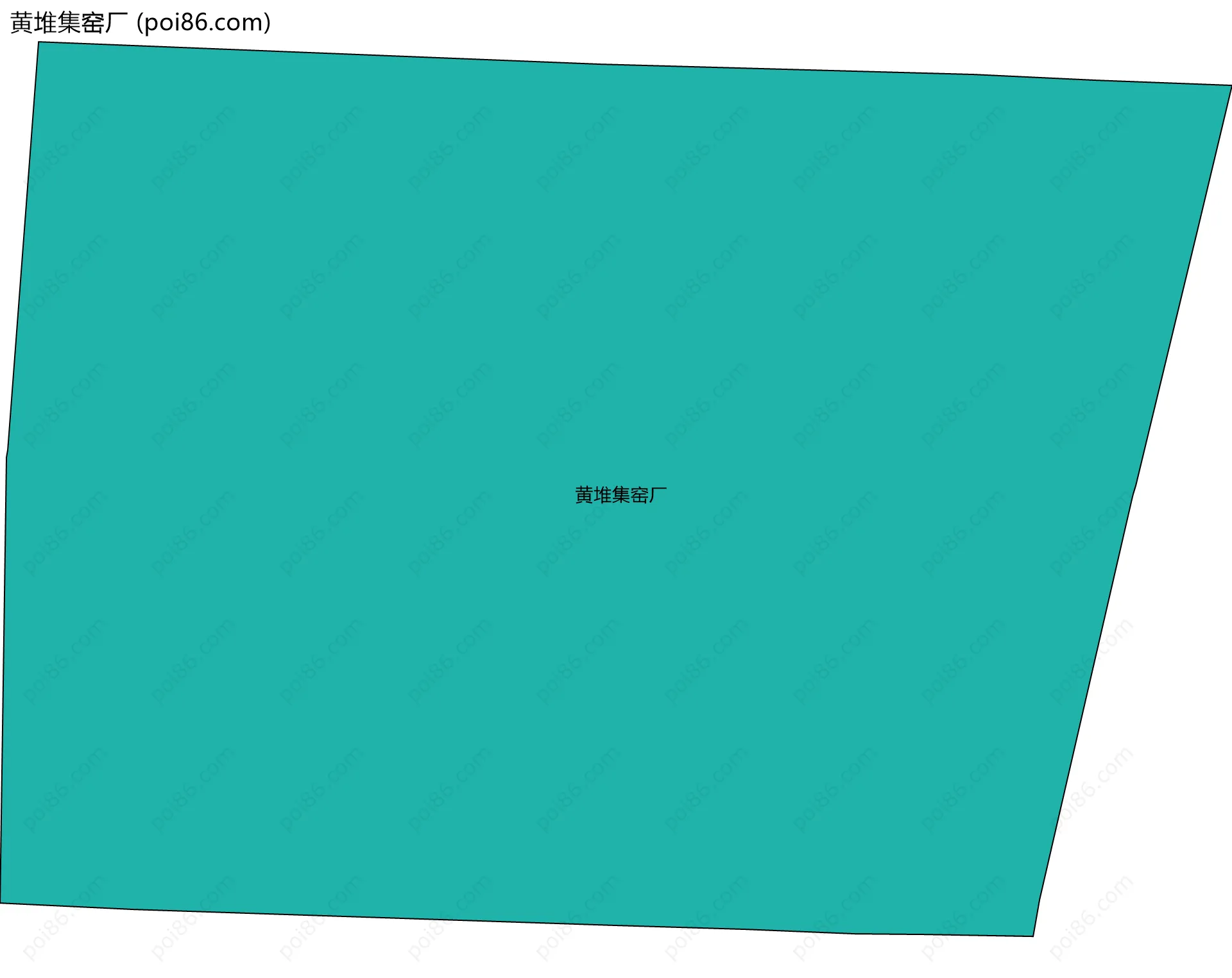 黄堆集窑厂边界地图