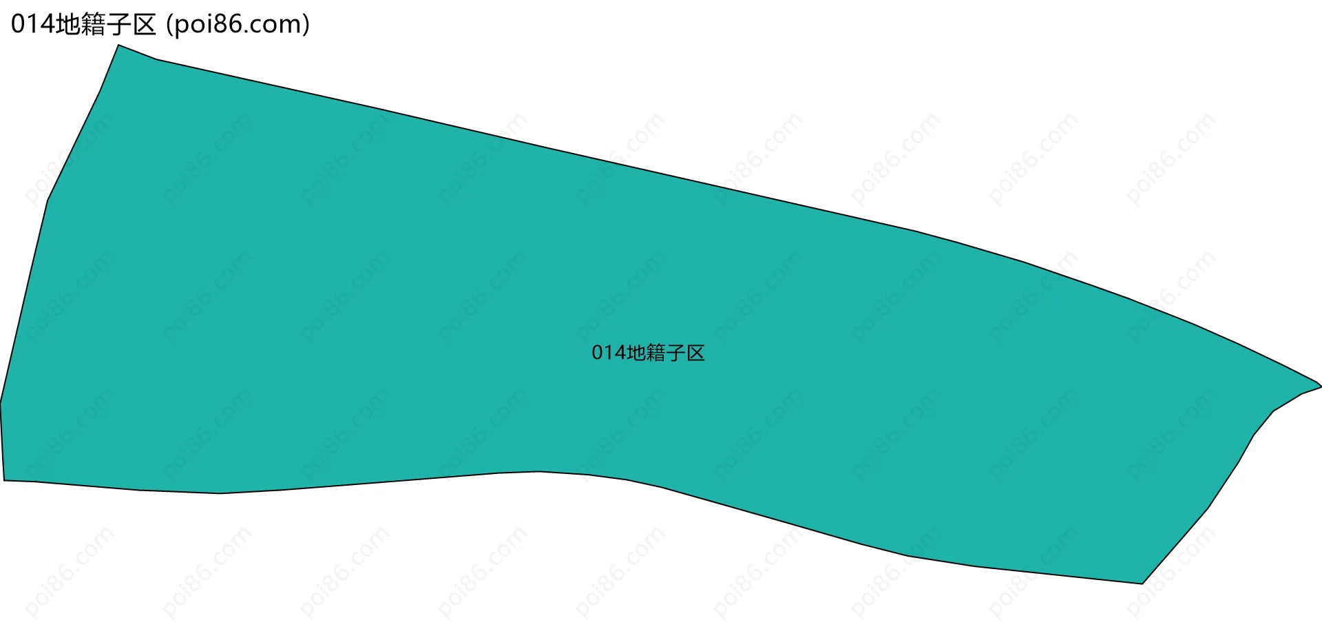 014地籍子区边界地图