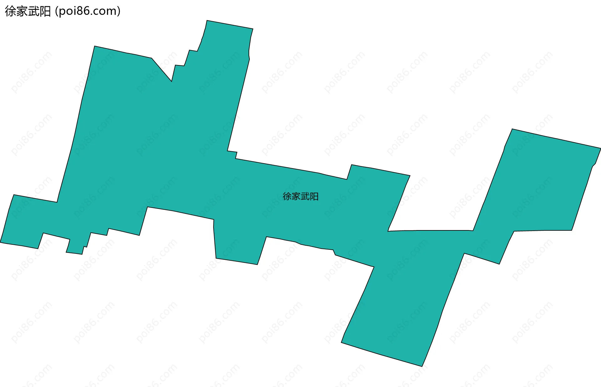 徐家武阳边界地图