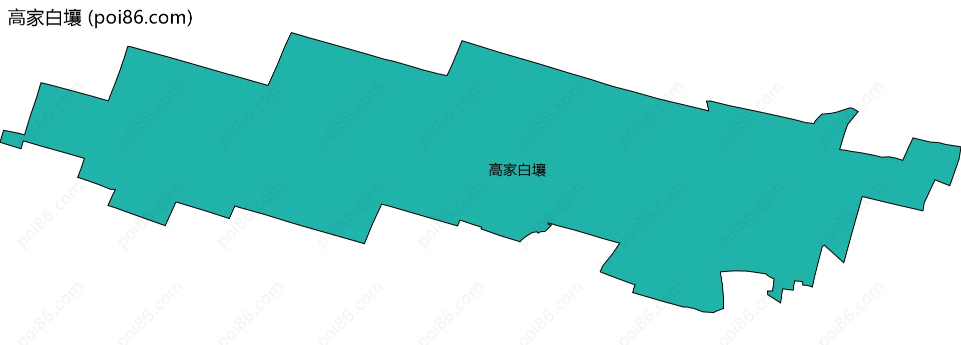 高家白壤边界地图