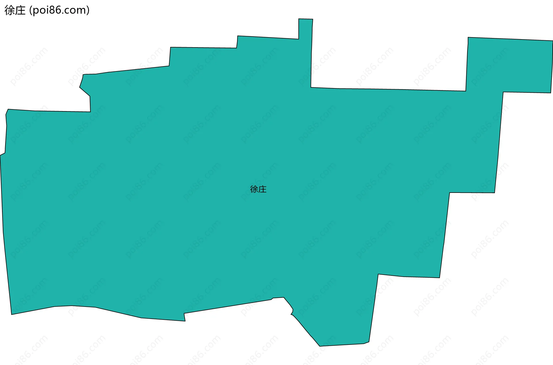 徐庄边界地图