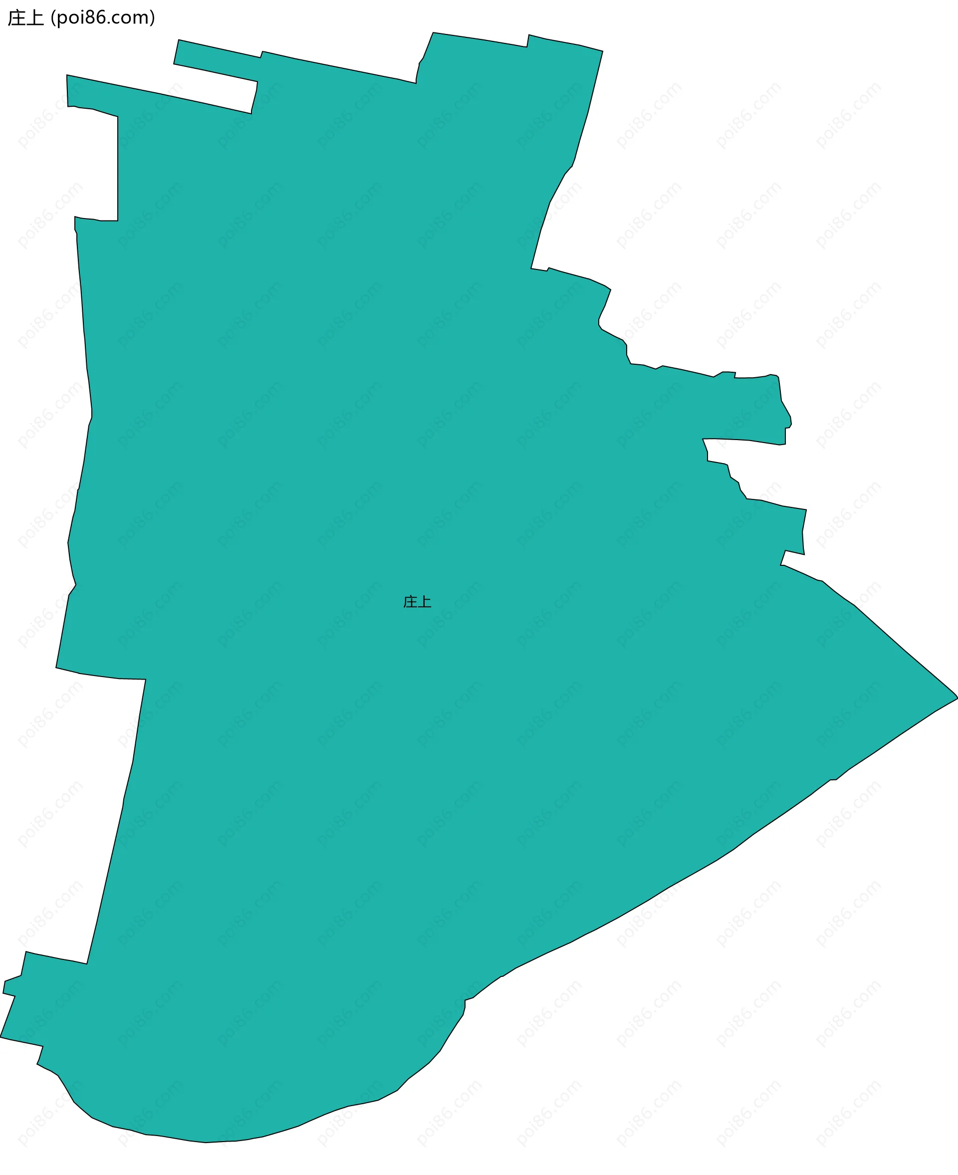 庄上边界地图