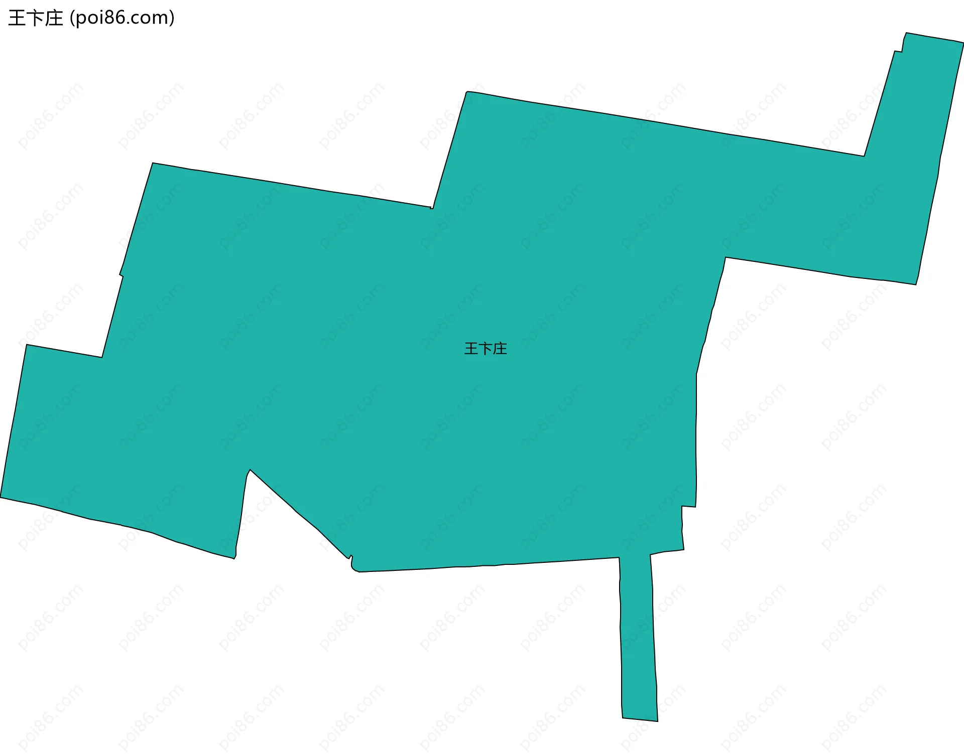 王卞庄边界地图