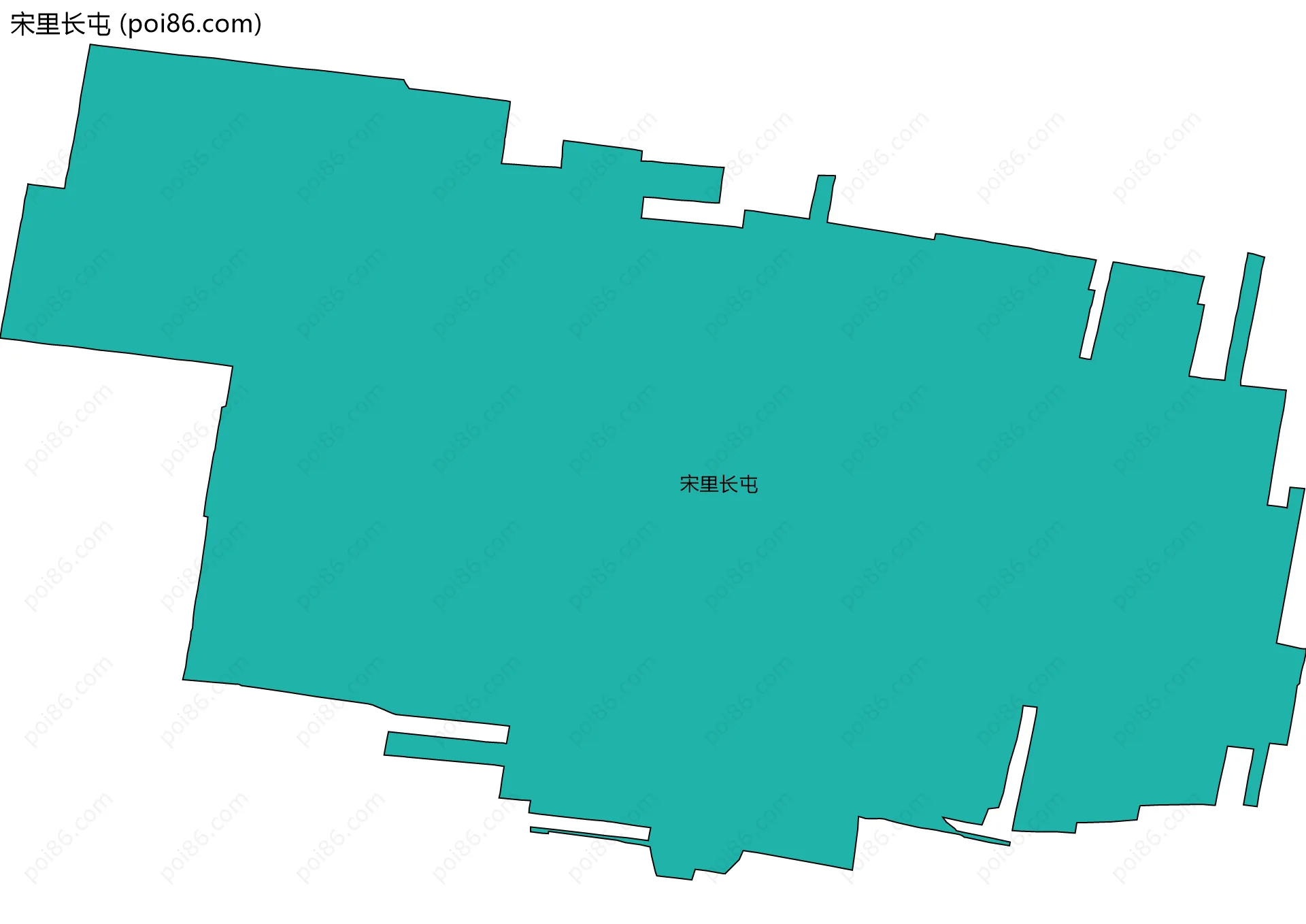 宋里长屯边界地图