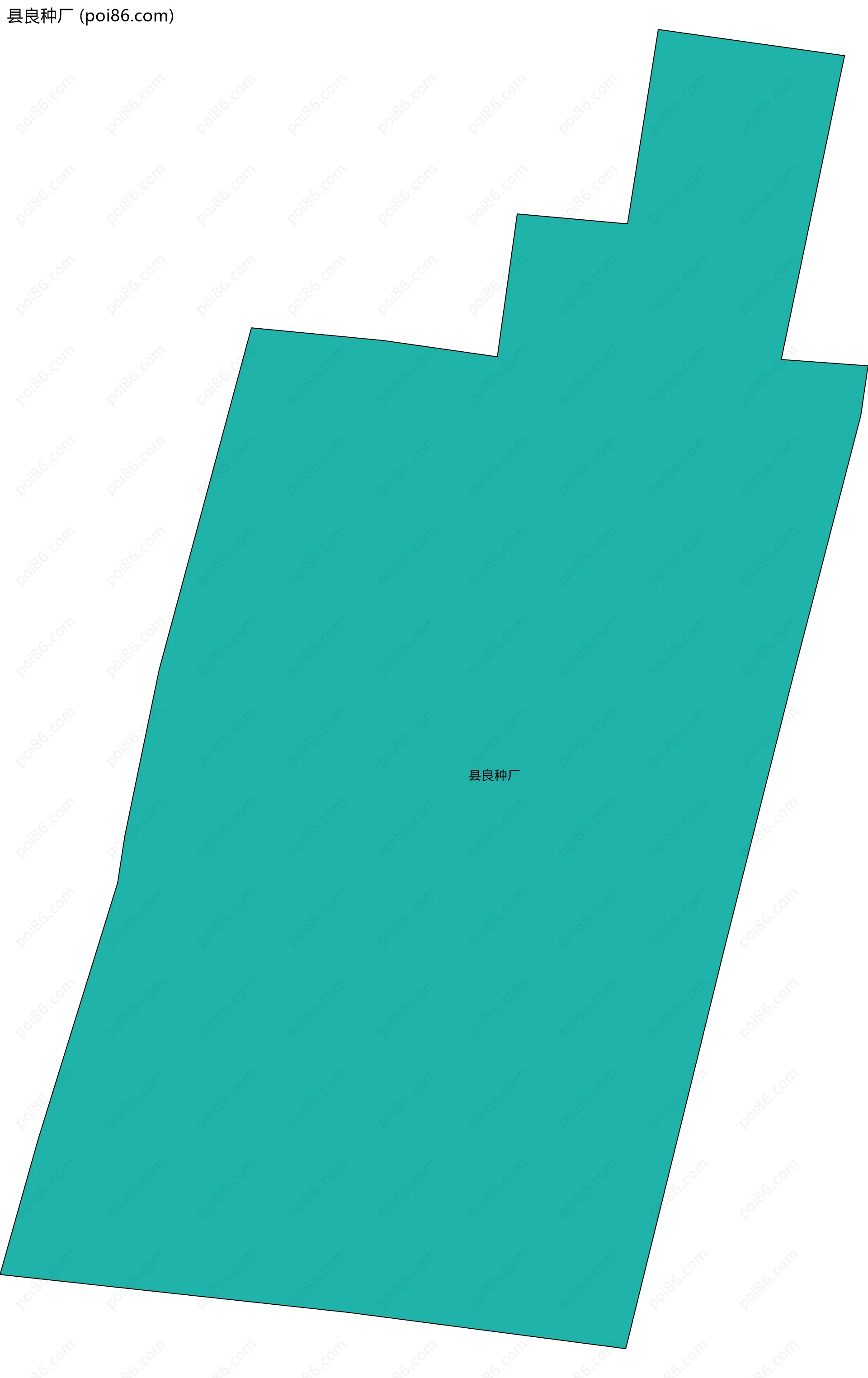 县良种厂边界地图