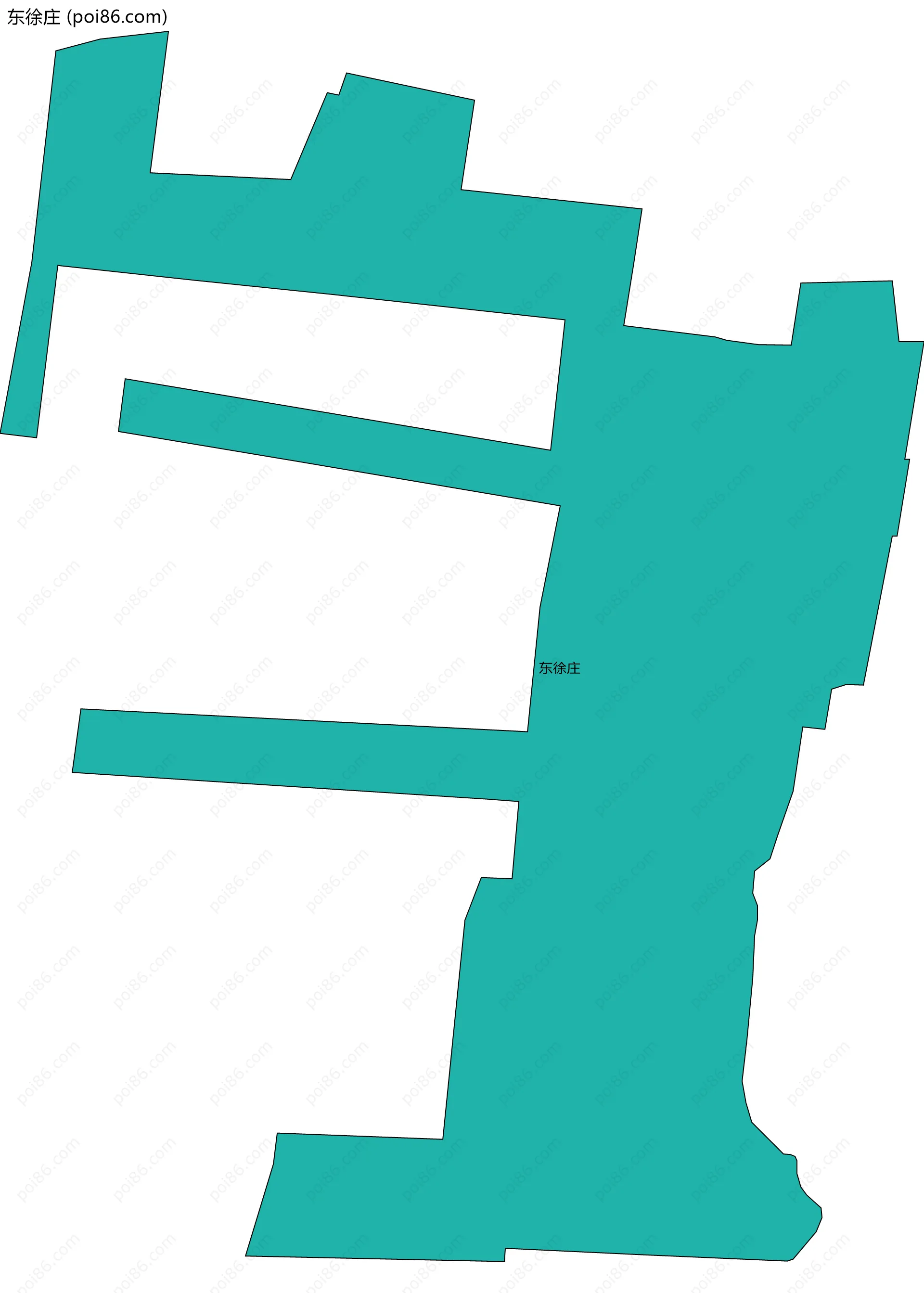 东徐庄边界地图