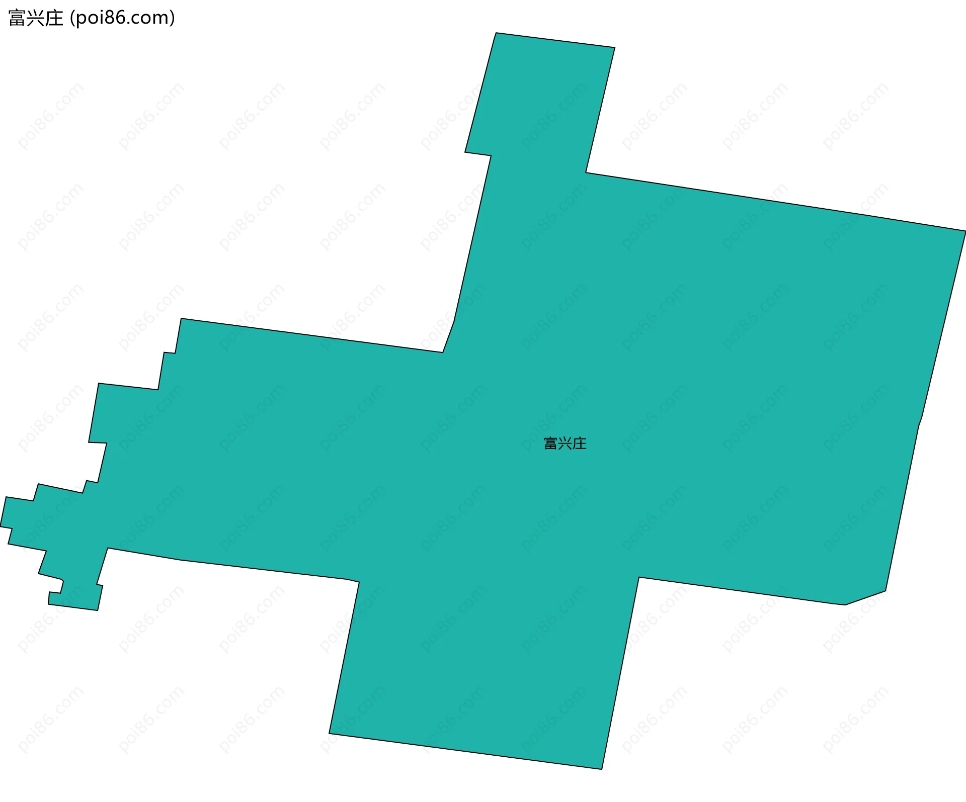 富兴庄边界地图