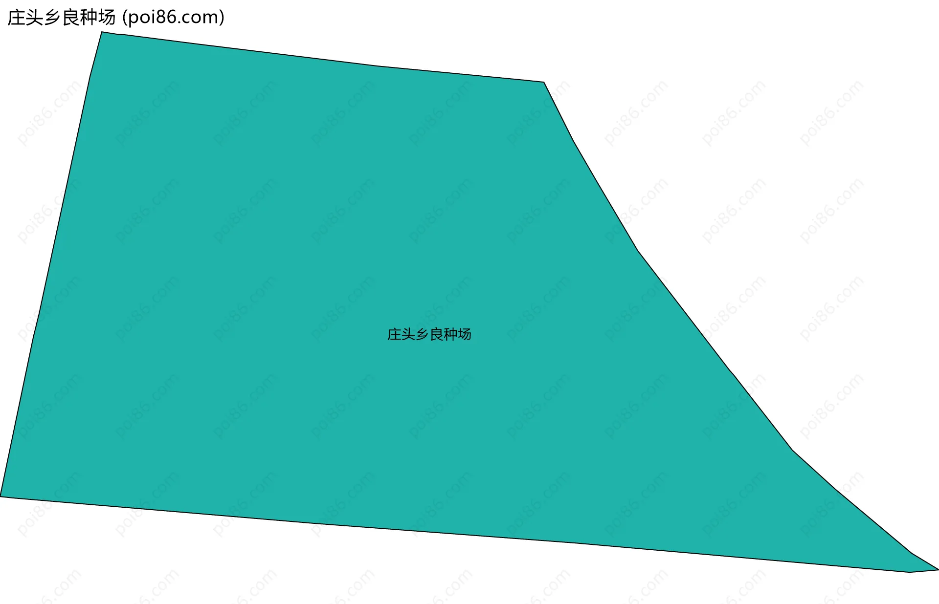 庄头乡良种场边界地图