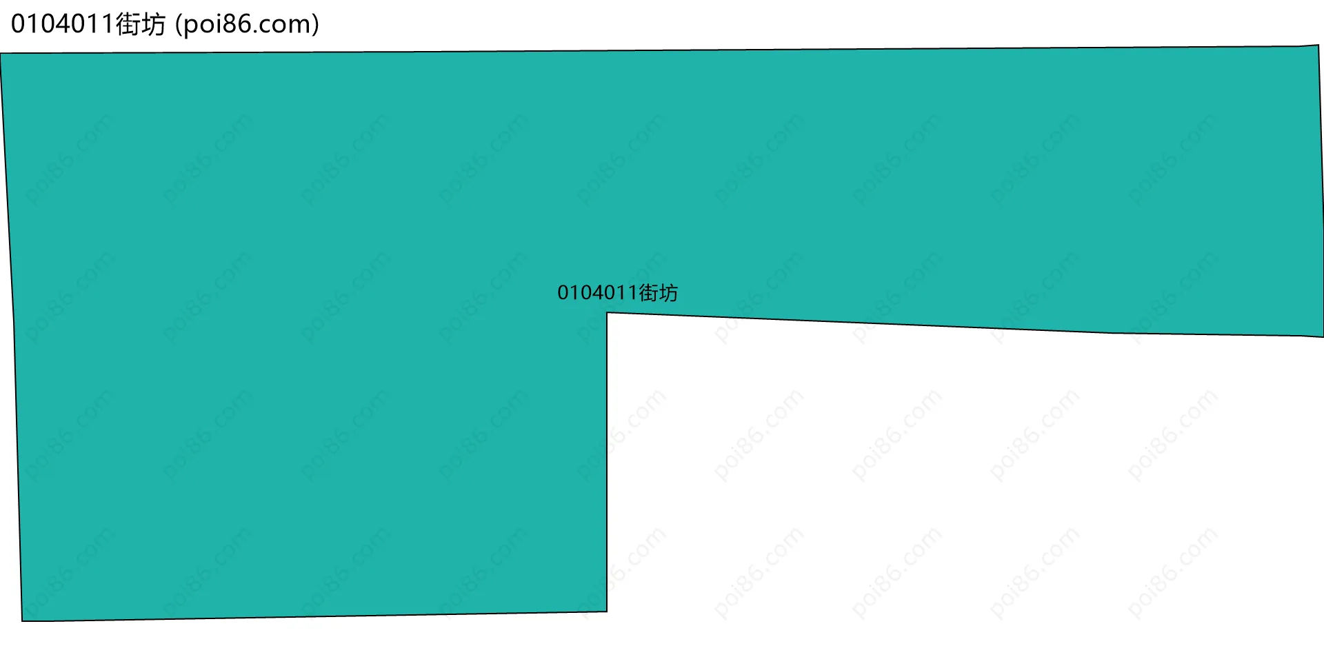 0104011街坊边界地图