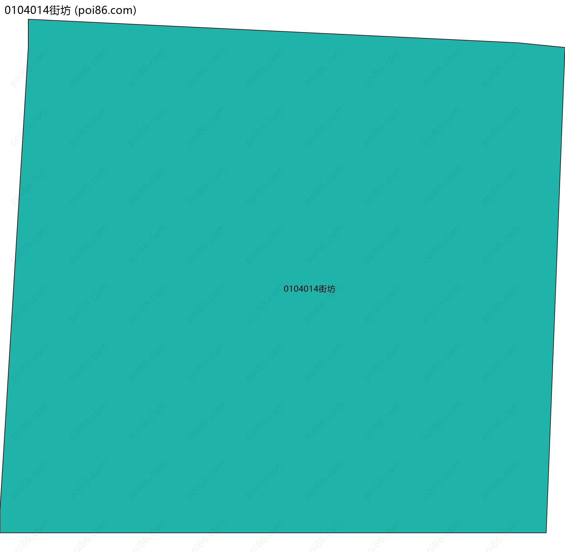 0104014街坊边界地图