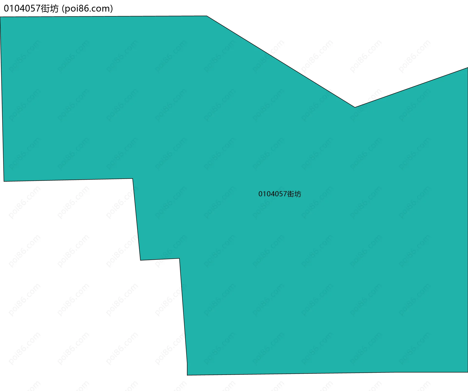 0104057街坊边界地图