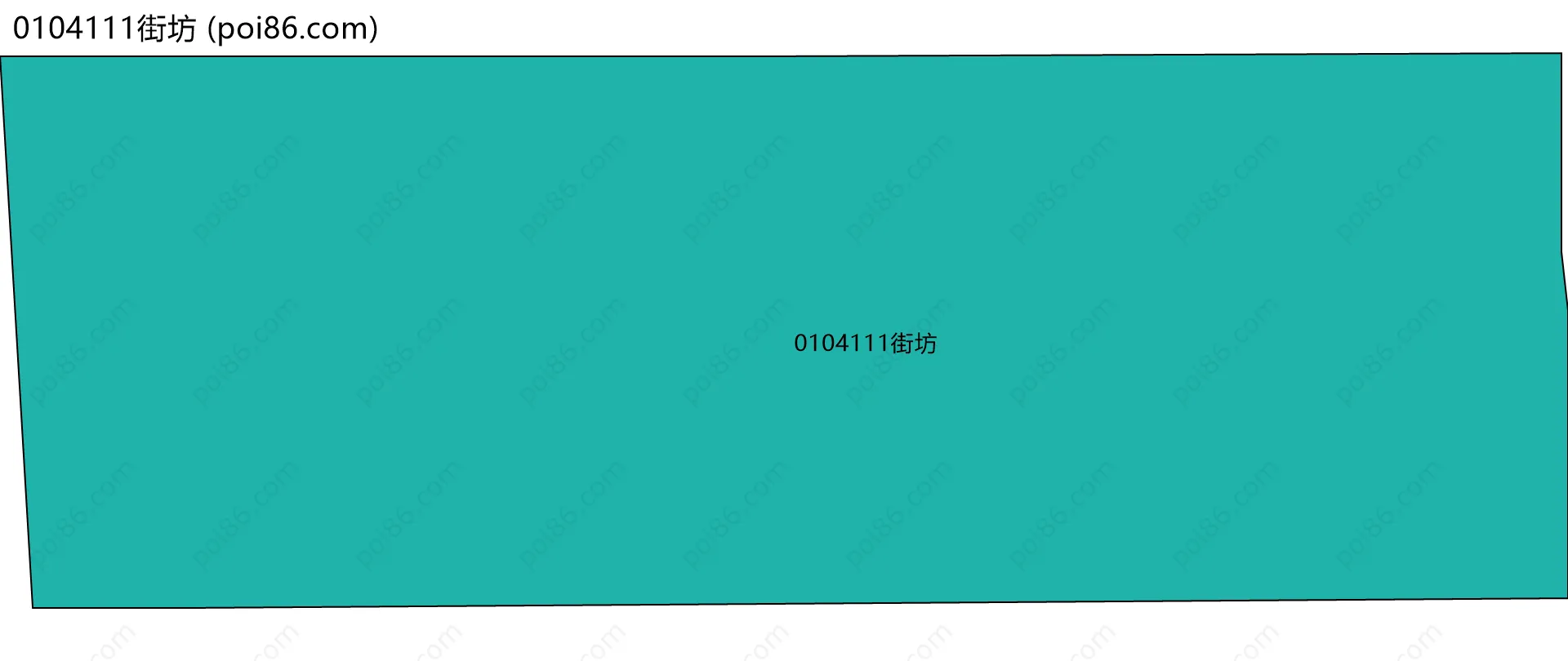 0104111街坊边界地图
