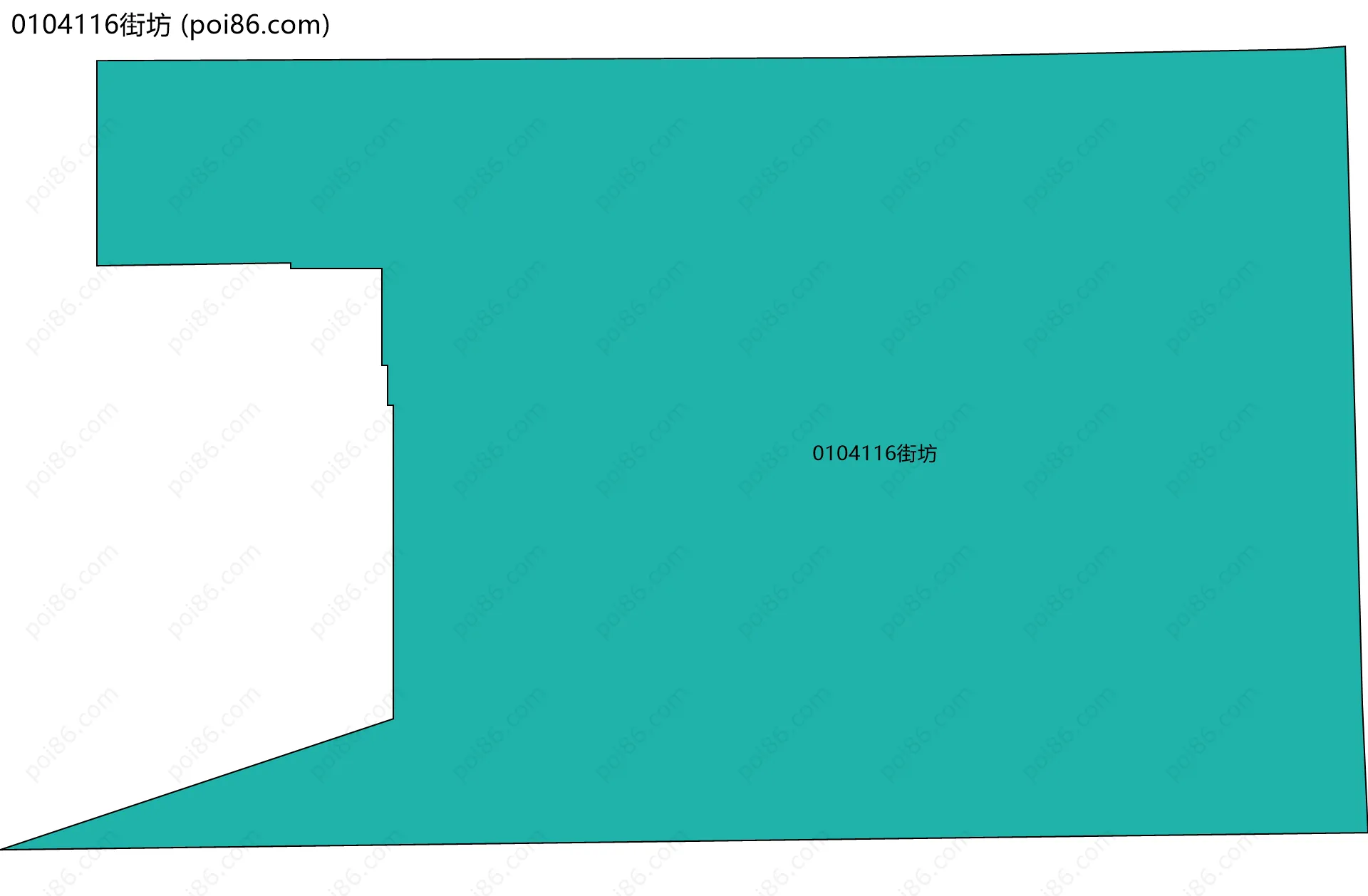 0104116街坊边界地图