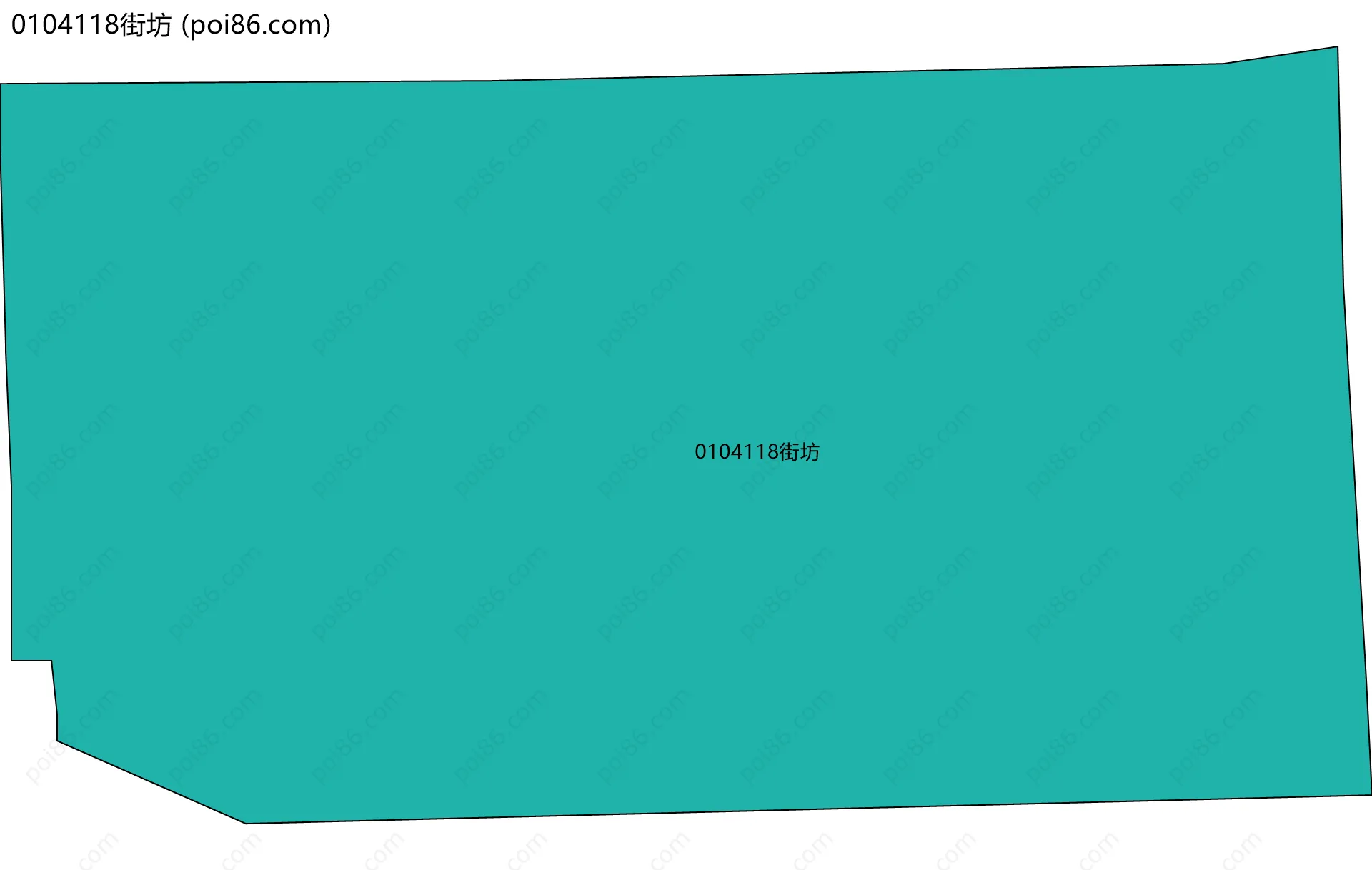 0104118街坊边界地图