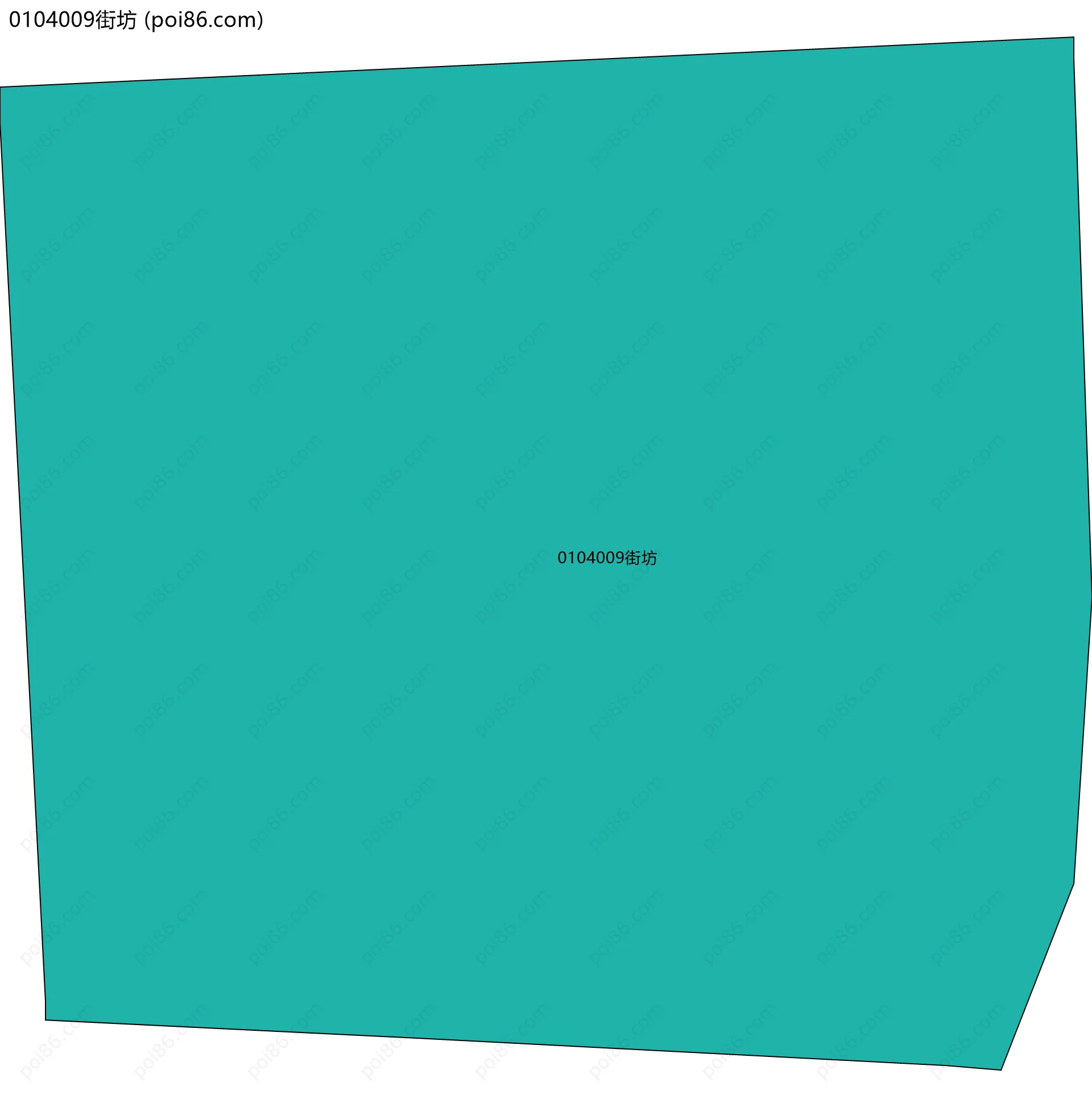 0104009街坊边界地图