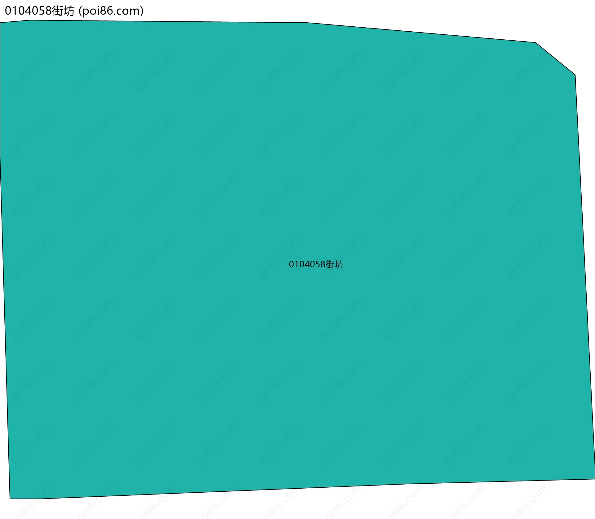 0104058街坊边界地图