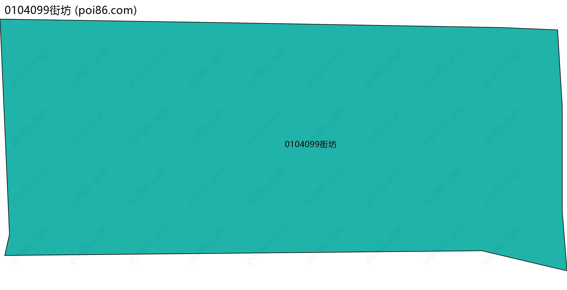 0104099街坊边界地图