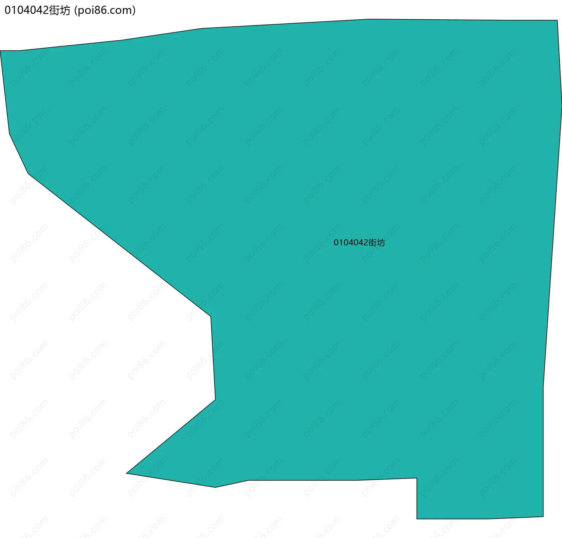 0104042街坊边界地图