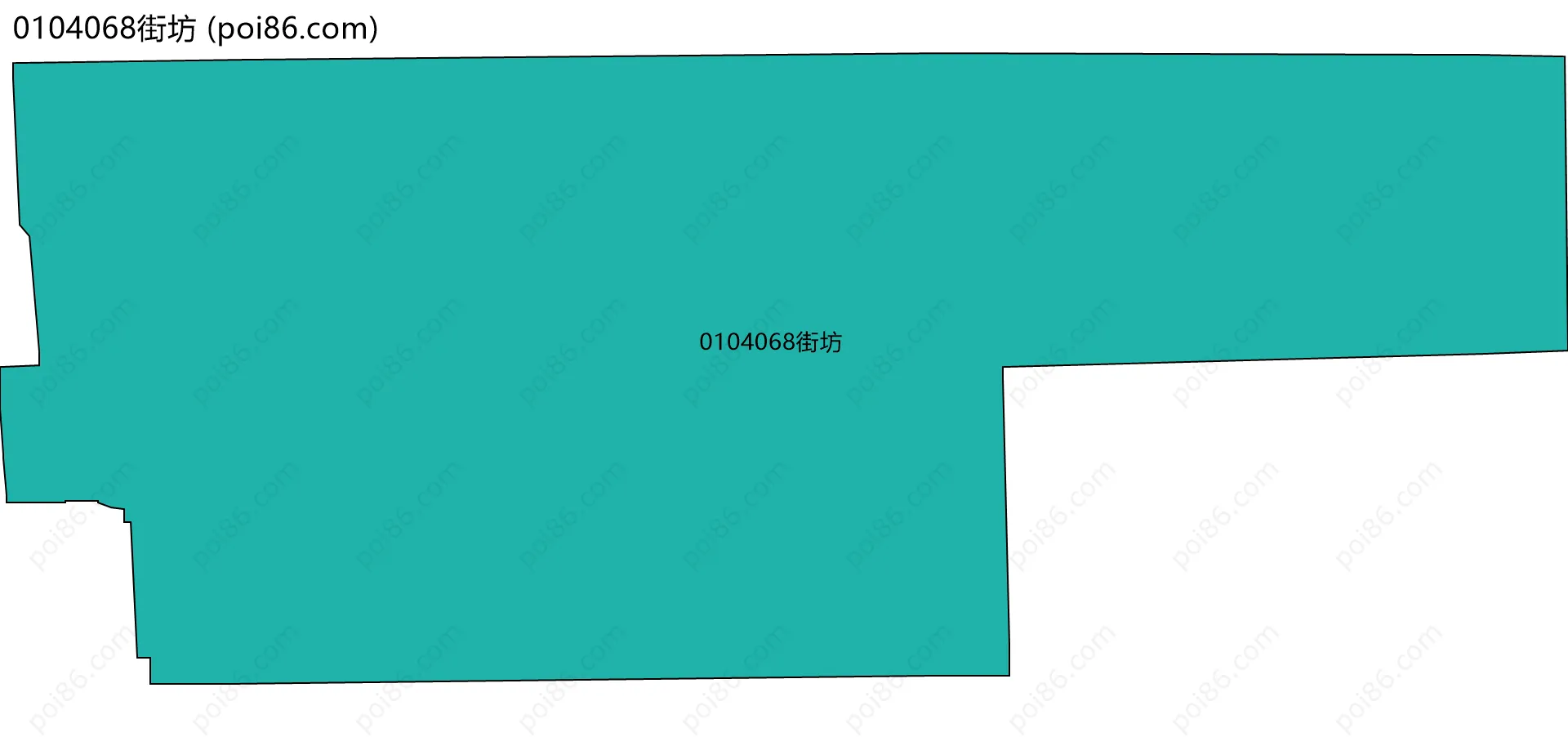 0104068街坊边界地图