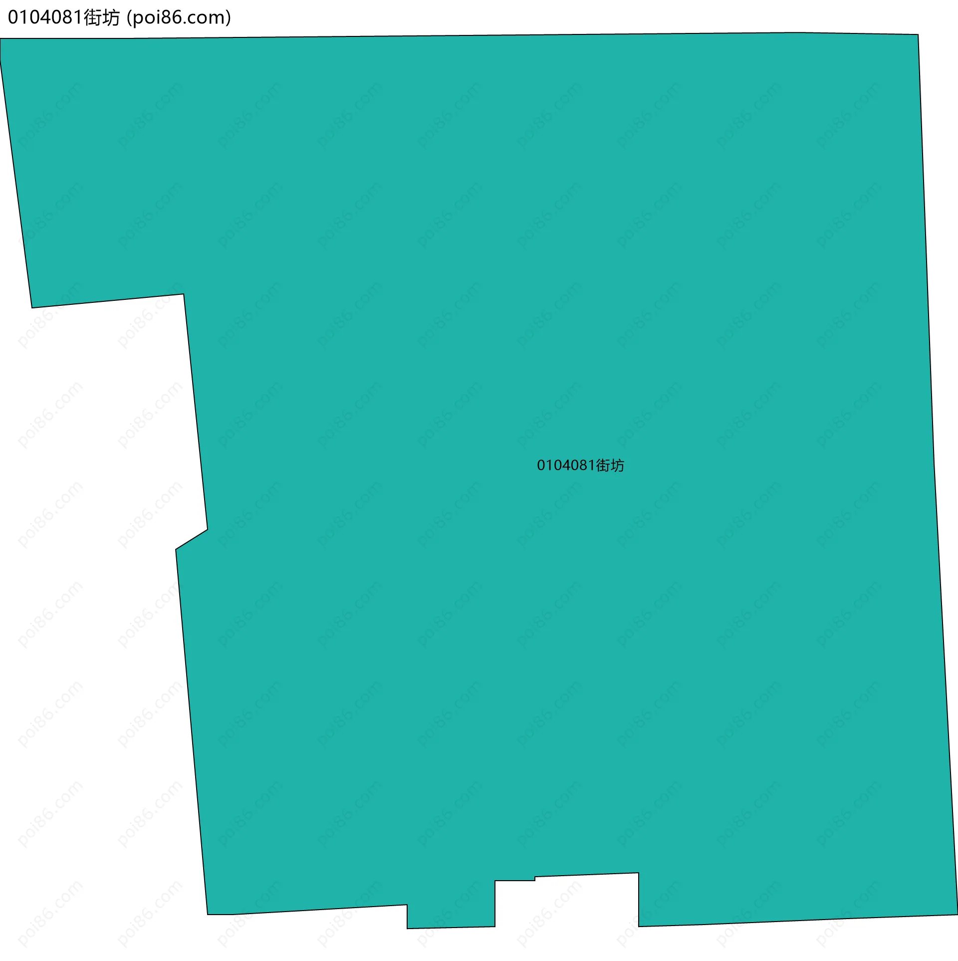 0104081街坊边界地图